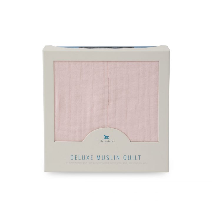 Deluxe Muslin Quilt - Blush