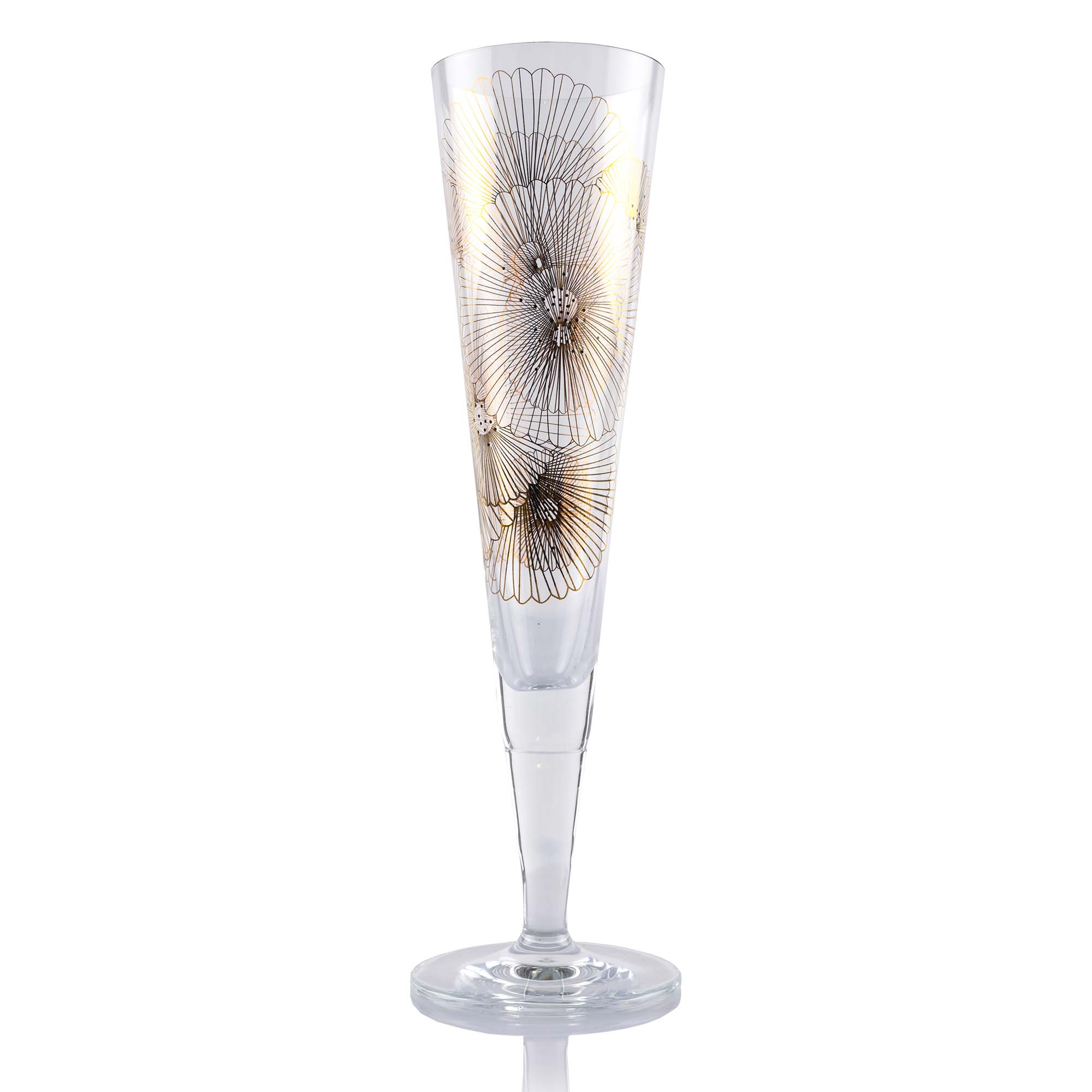  Ritzenhoff Champagnerglas, Goldnacht No. 10