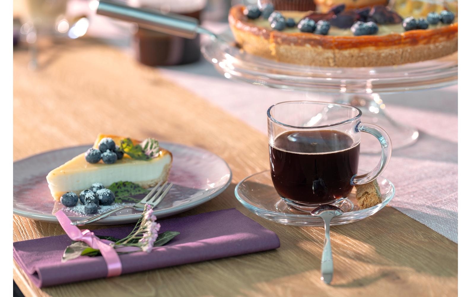Pokal, Nachtisch, Essen, Teller, Käsekuchen