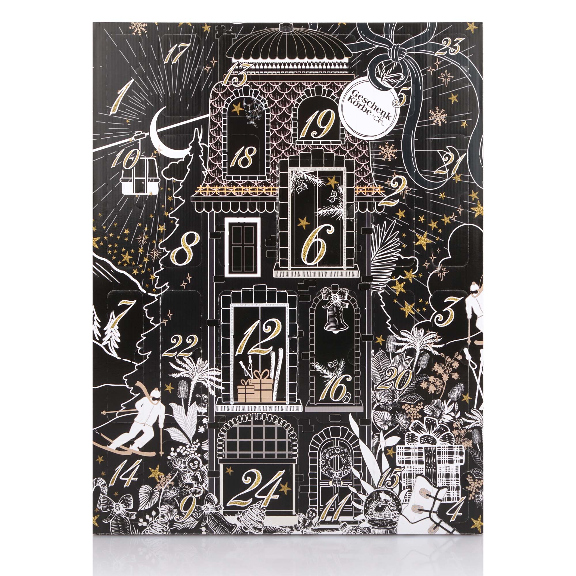 Adventskalender "Für Männer" Kunst, Tafel, Person, Kritzeln, Zeichnen