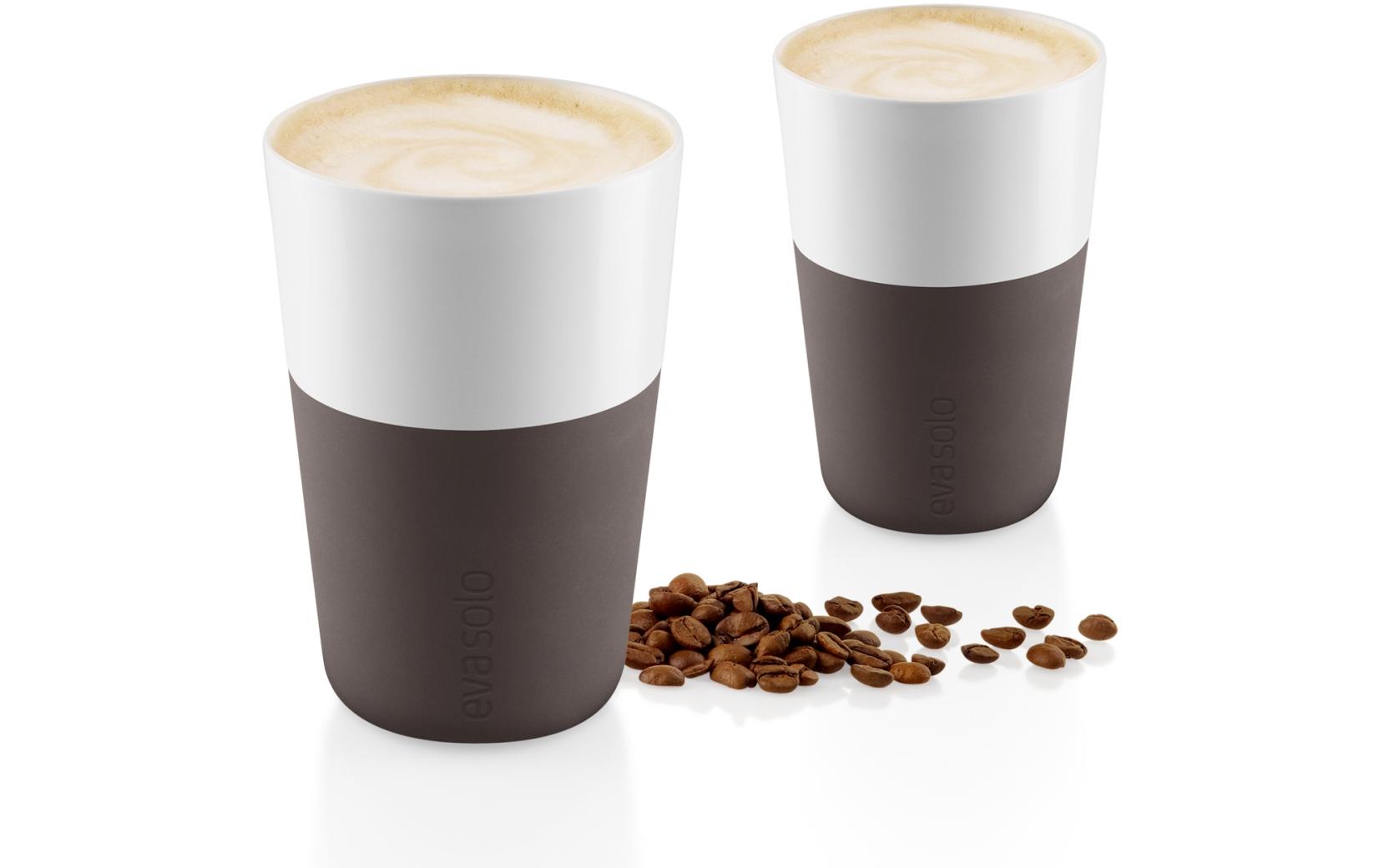 Eva Solo Caffé Latte-Becher Set Chocolate