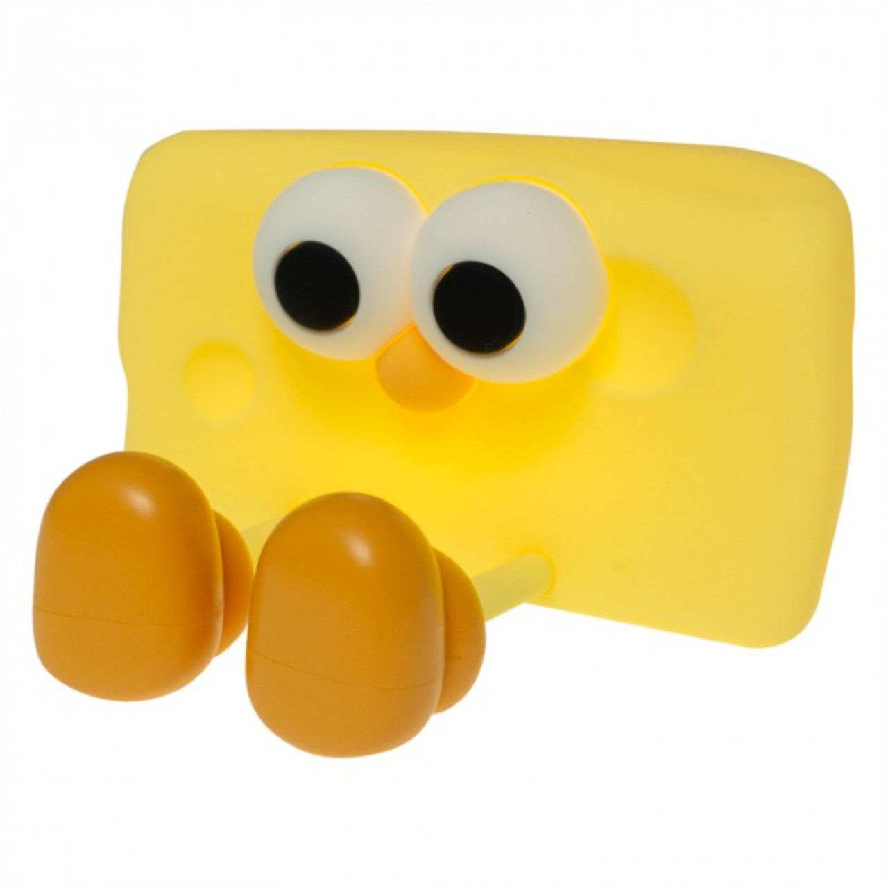 Spielzeug, Gelatoseifenfigur, Schaumstoffspielzeug, Knetfigur, Gelbe Figur, Kleines Spielzeug