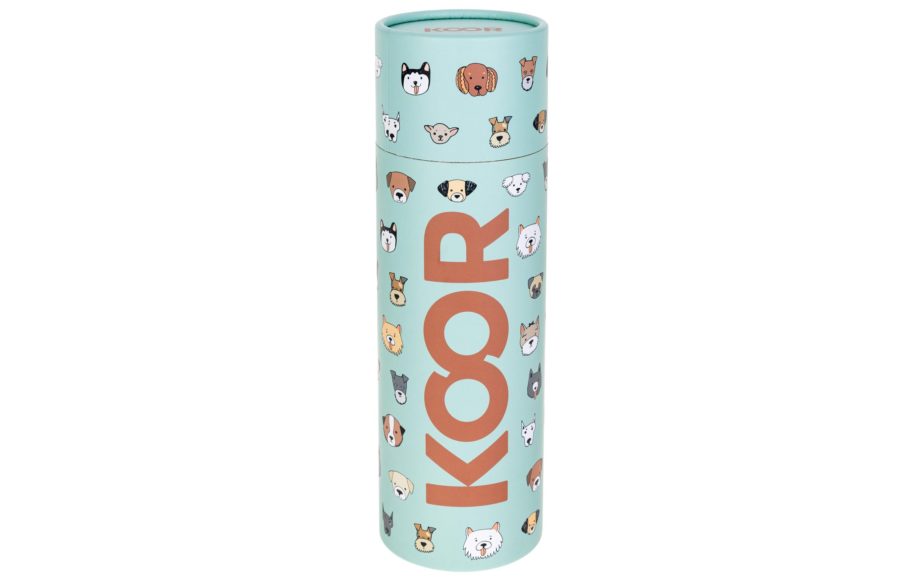 KOOR Flasche Thermo 500ml Dog Faces
