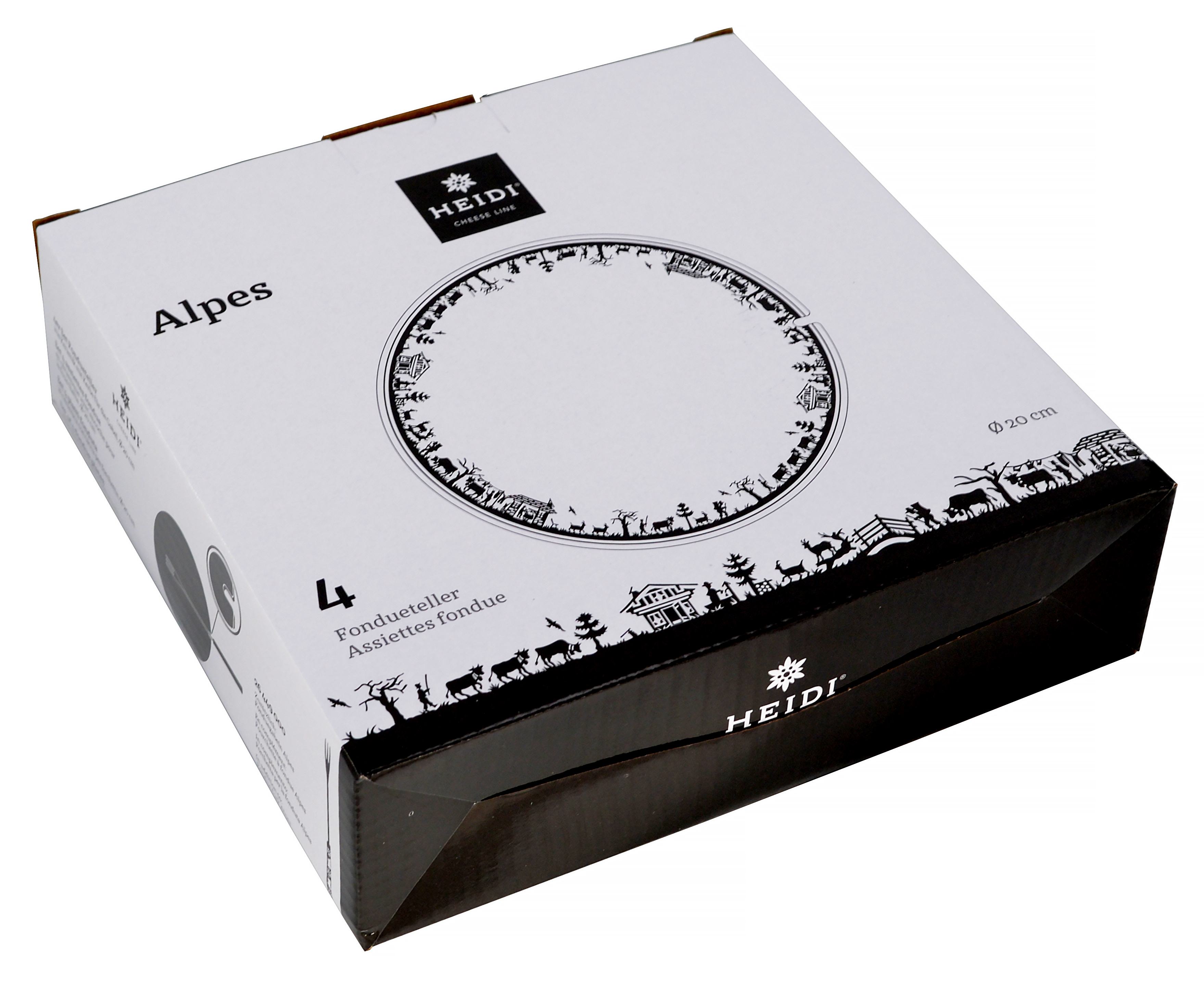 ALPES set 4 Fondueteller ALPES set 4 Fondueteller