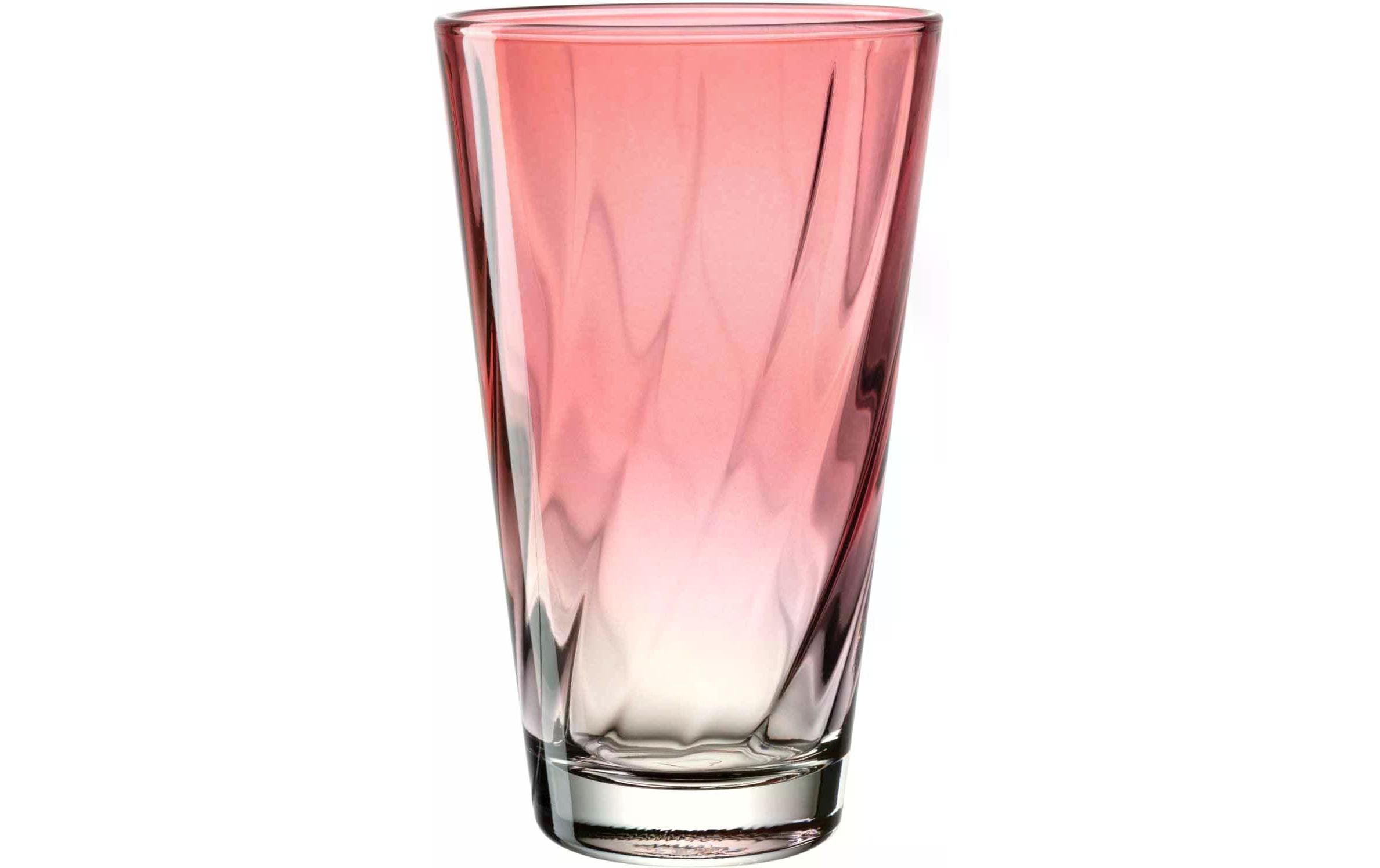 Leonardo Trinkglas Twist, 300ml rot