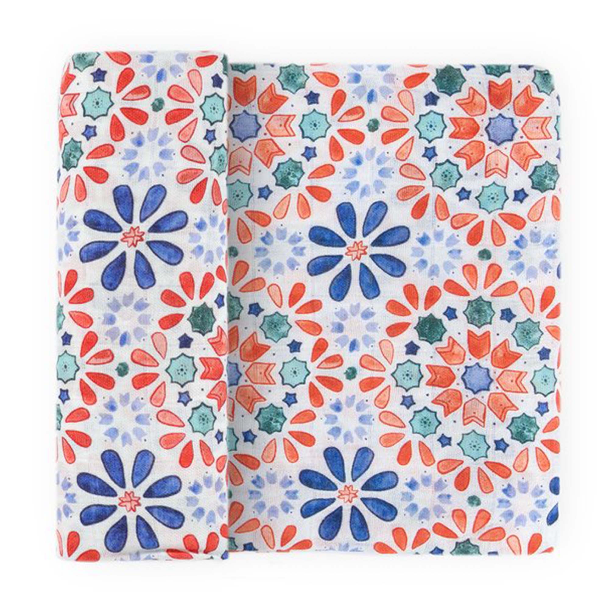 Deluxe Muslin Swaddle Single – Kaleidoscope
