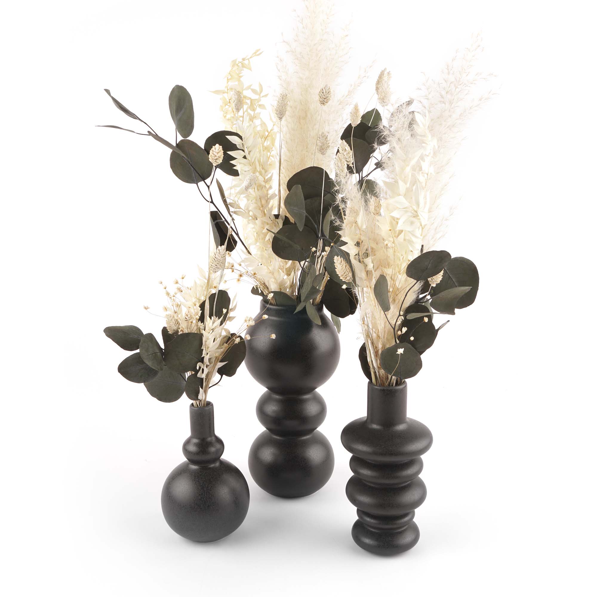 Trockenblumen Strauss 3er-Set "Modern Symphony" Trockenblumen Strauss 3er-Set "Modern Symphony"
