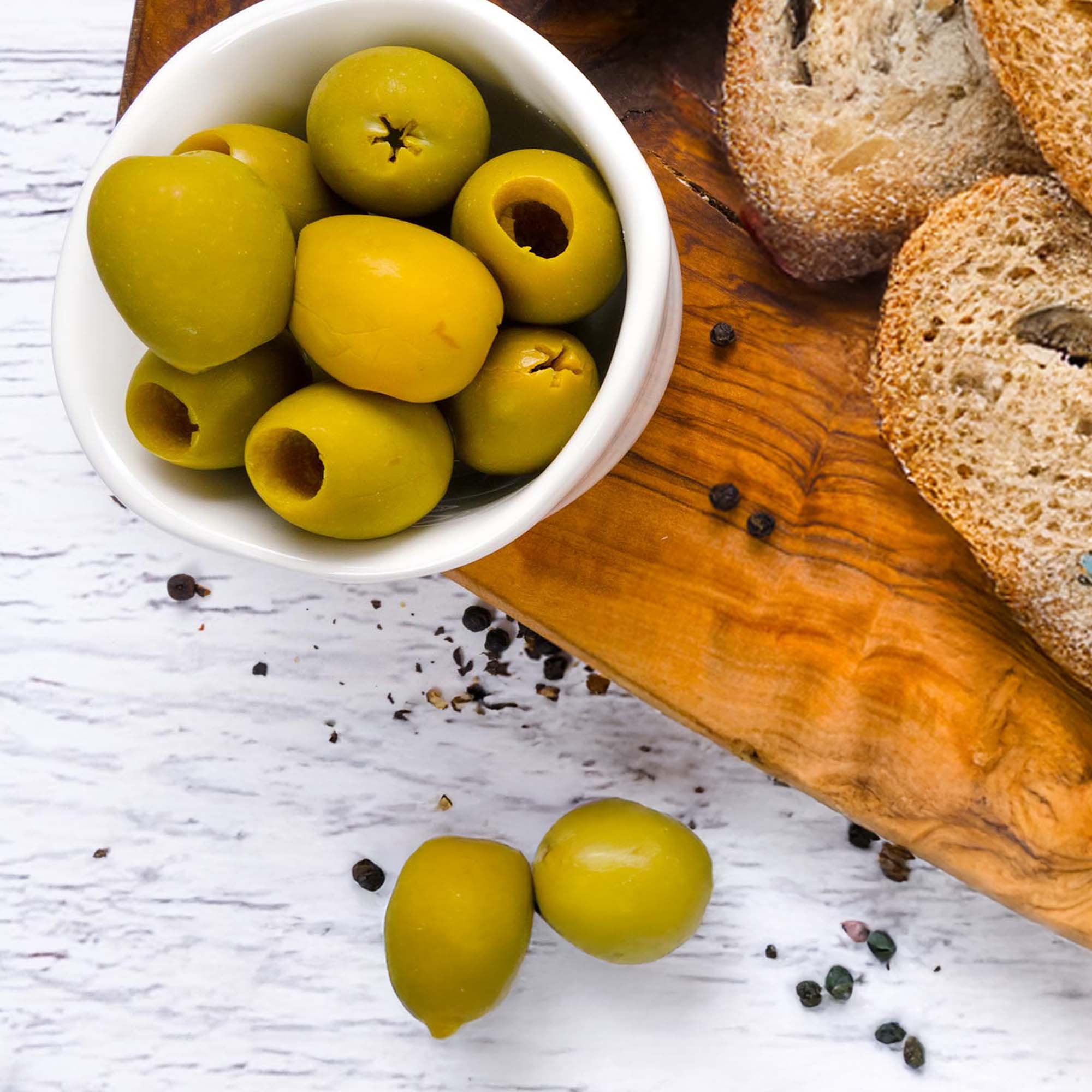 Essen, Präsentation des Essens, Brot