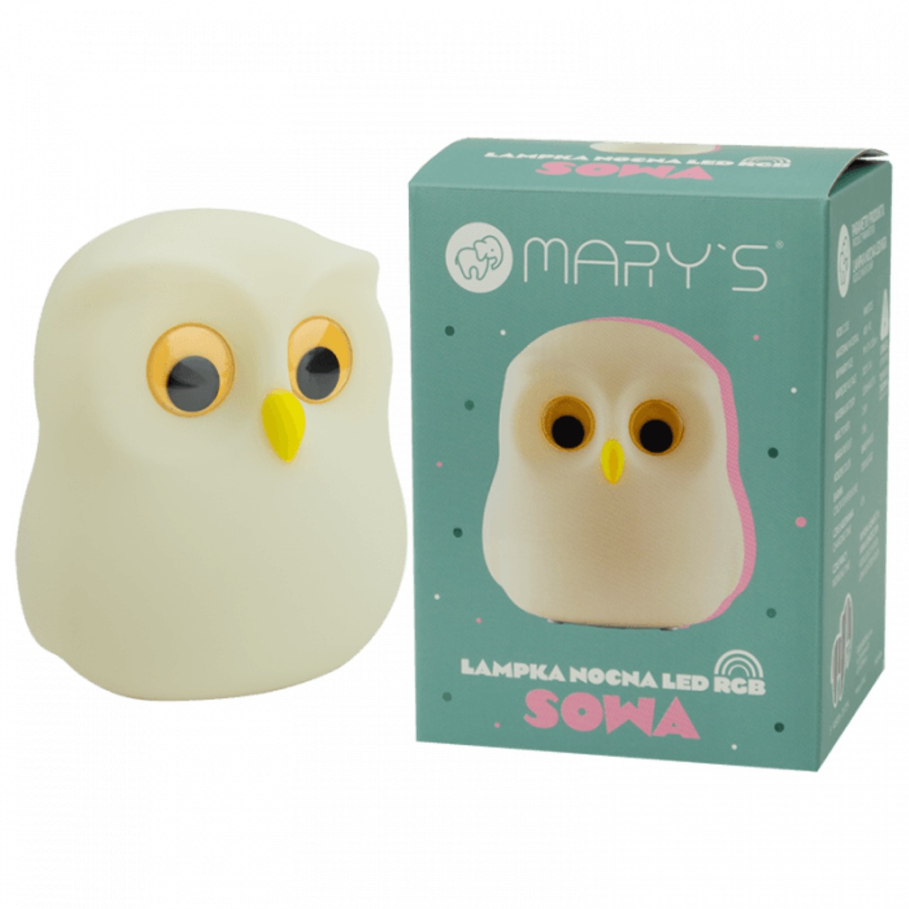 Tier, Vogel, Eule, Lampe, LED, RGB, Sowa