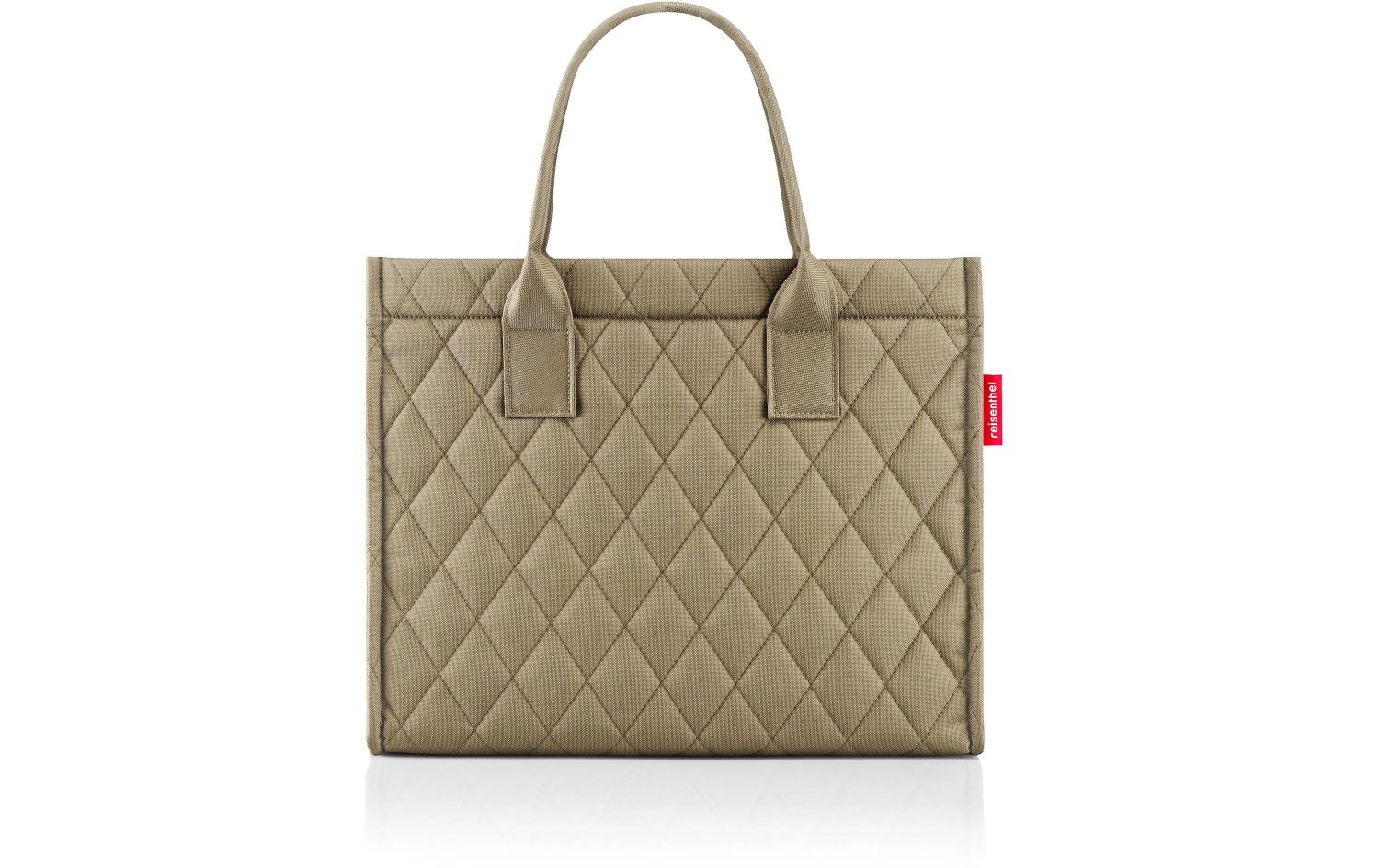 Tasche, Tote, Quilted, Beige, Henkeltasche