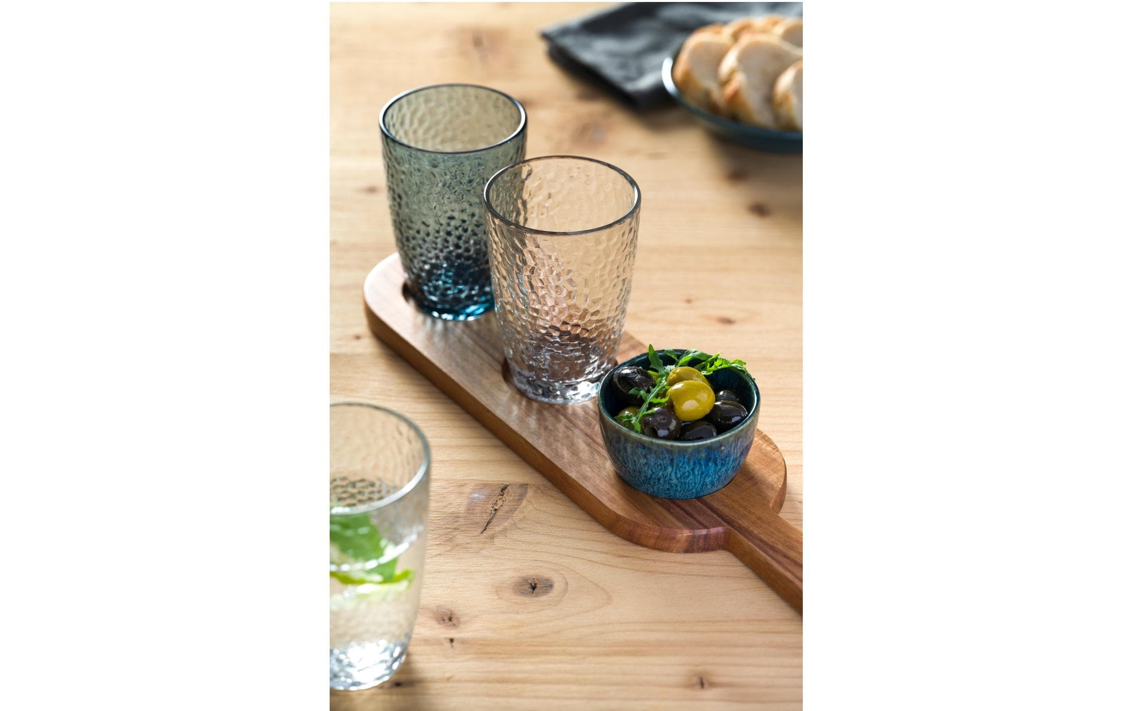 Leonardo Trinkglas Matera 340ml blau