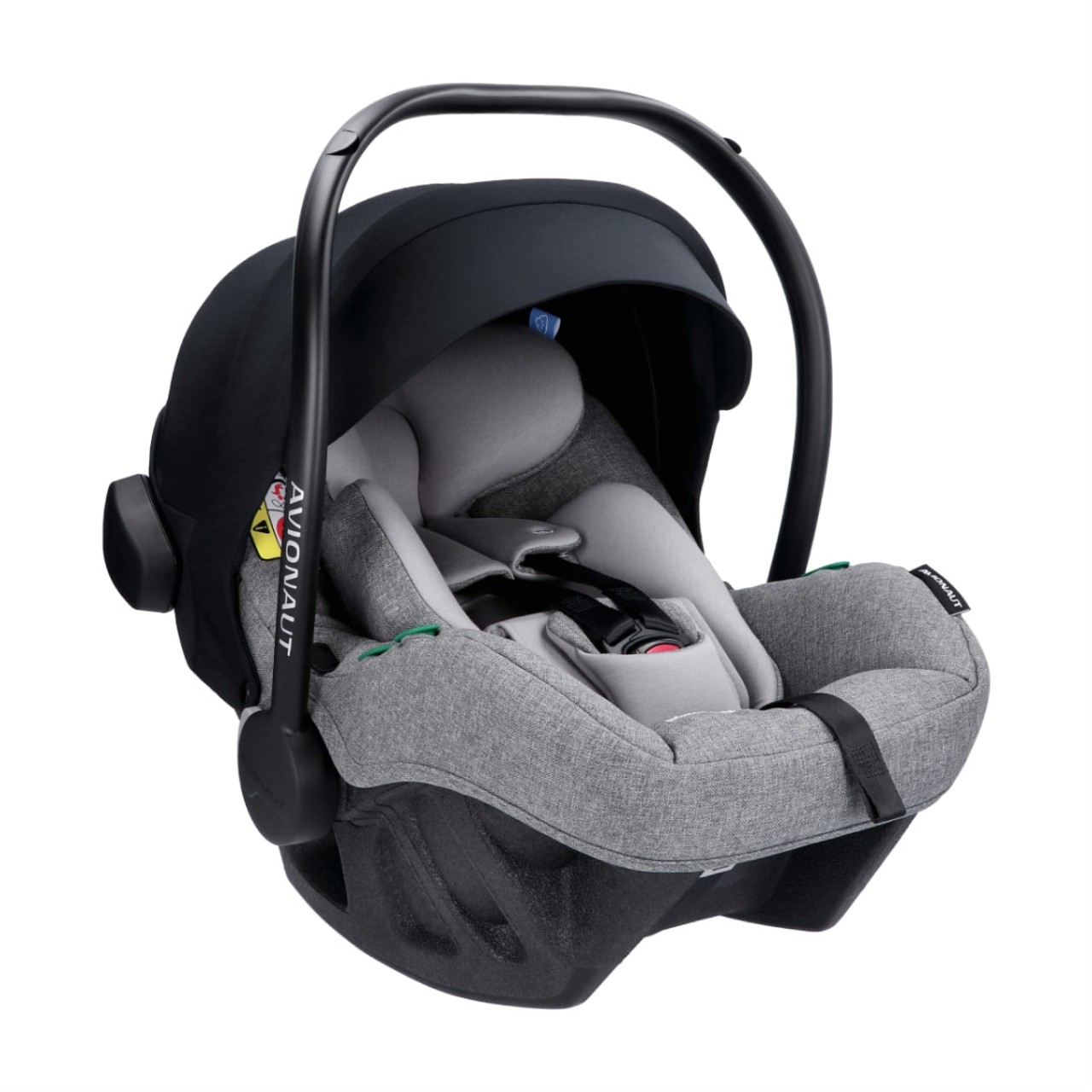 Kinderwagen-Autositz, Babyautokindersitz,  infant car seat, Tragewanne, Grey fabric