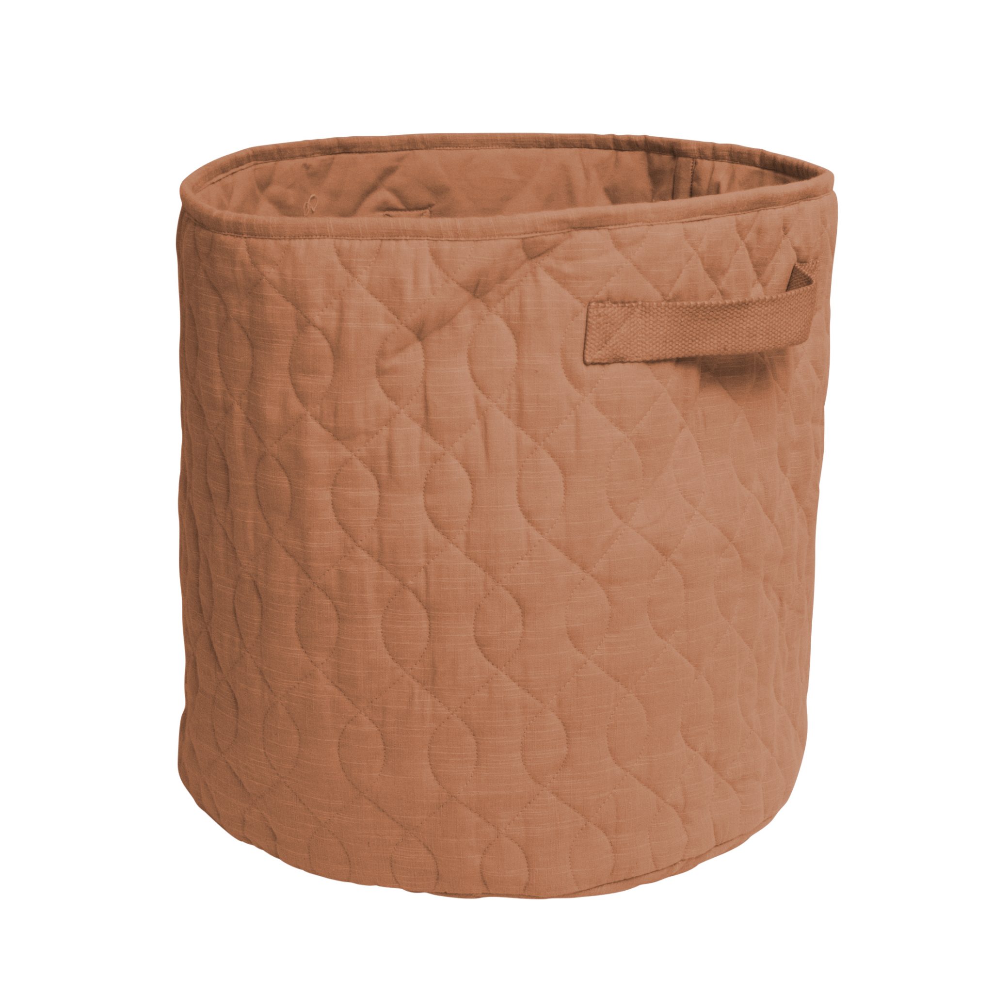 Gesteppter Korb, 48 l., sweet tea brown