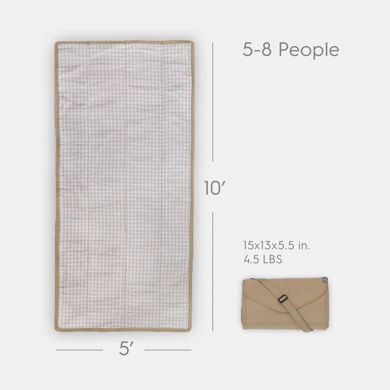 Picknick-Decke Extra Big Beige Buffalo Check Picknick-Decke Extra Big Beige Buffalo Check