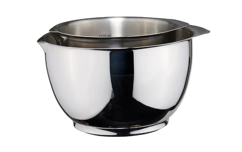 Metallschüssel, Schüssel, Chrom, Edelstahl, Rührschüssel