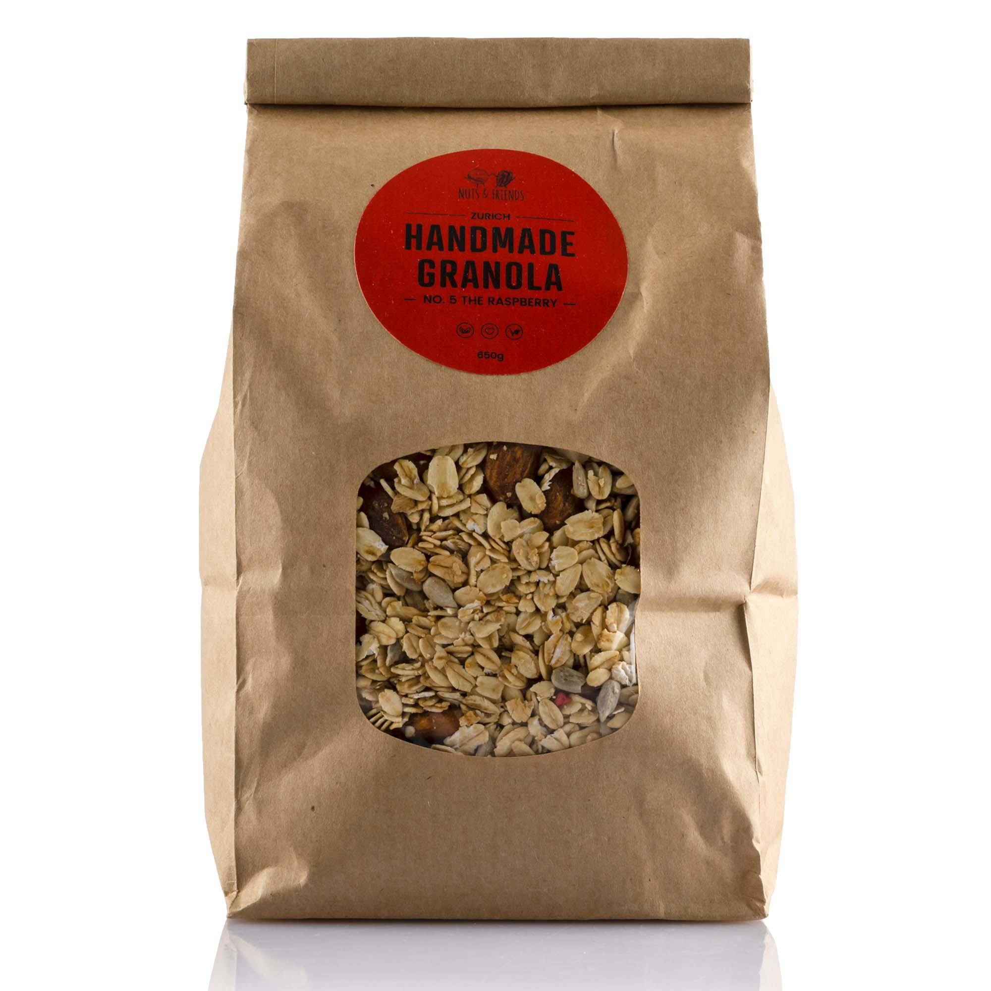 Bio-Granola No. 5 "The Raspberry", 650g