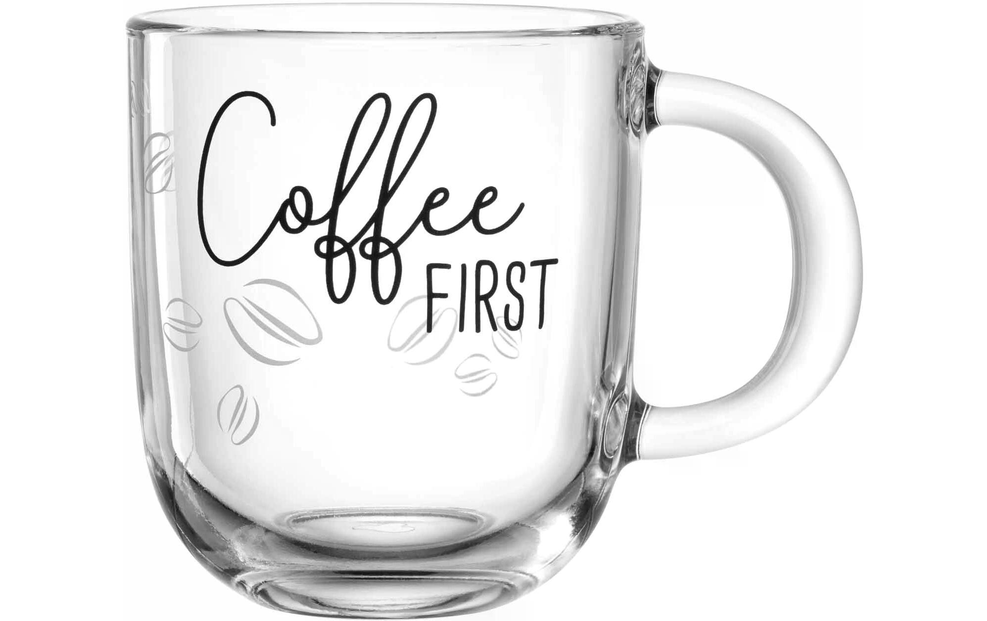 Leonardo Tasse Ufficio 400ml Coffee first