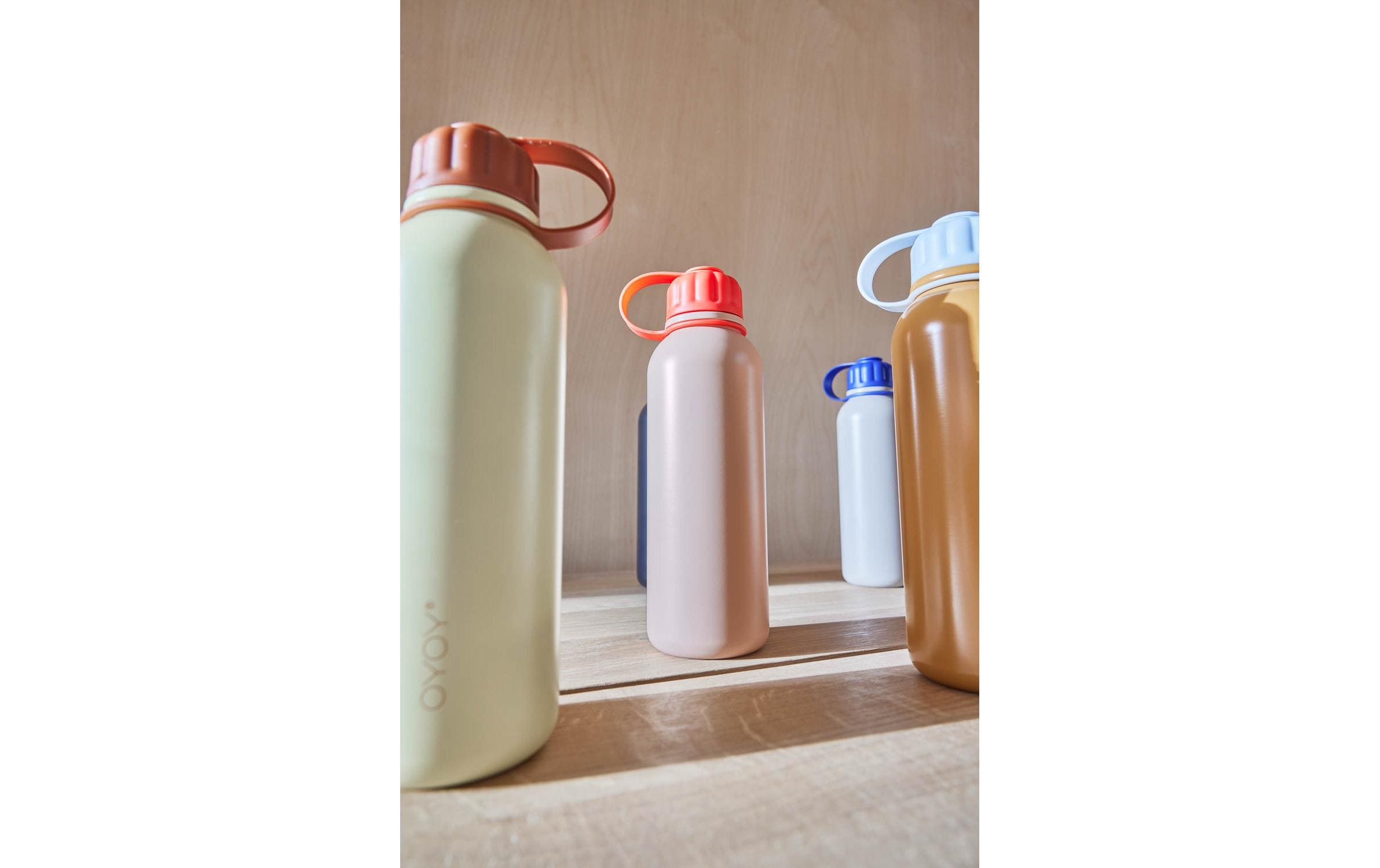 OYOY Trinkflasche Pullo Coral/CherryRed