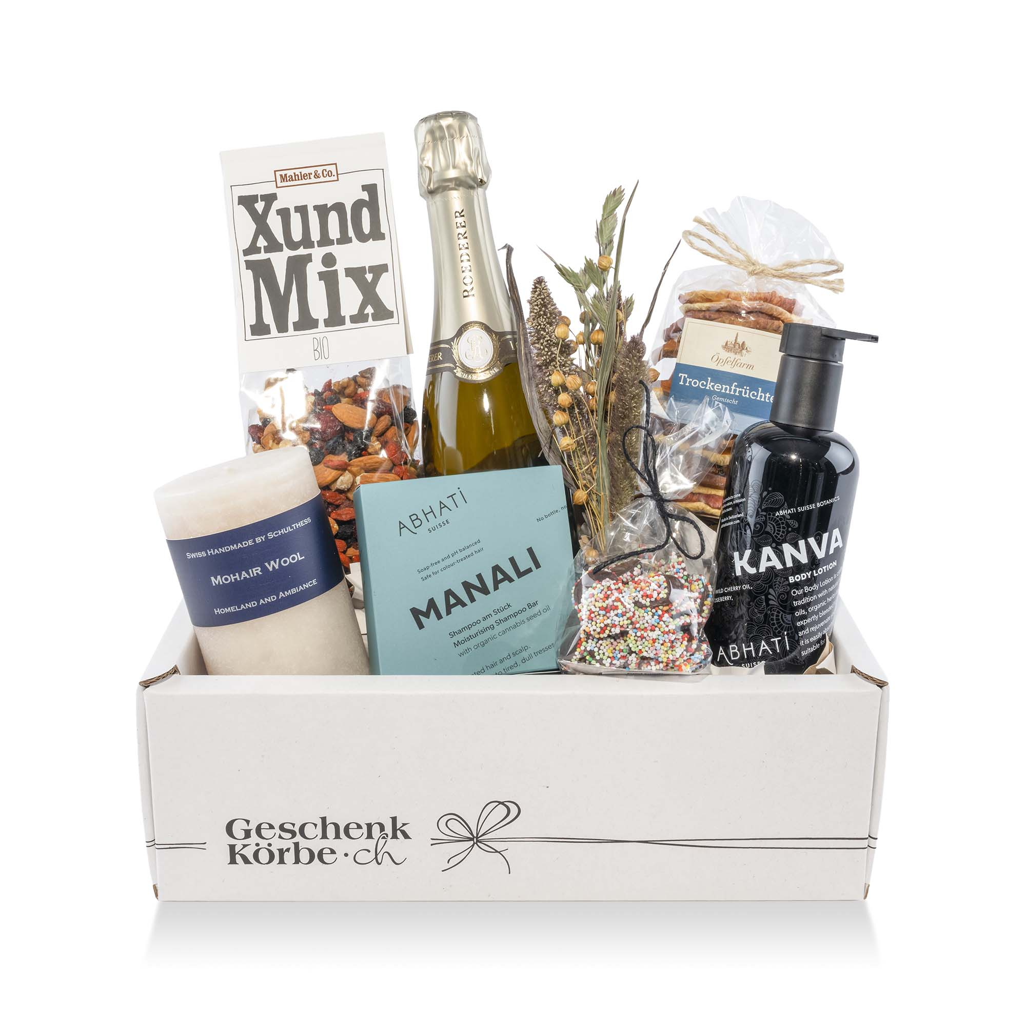 Geschenkkorb Wellness "Manali"