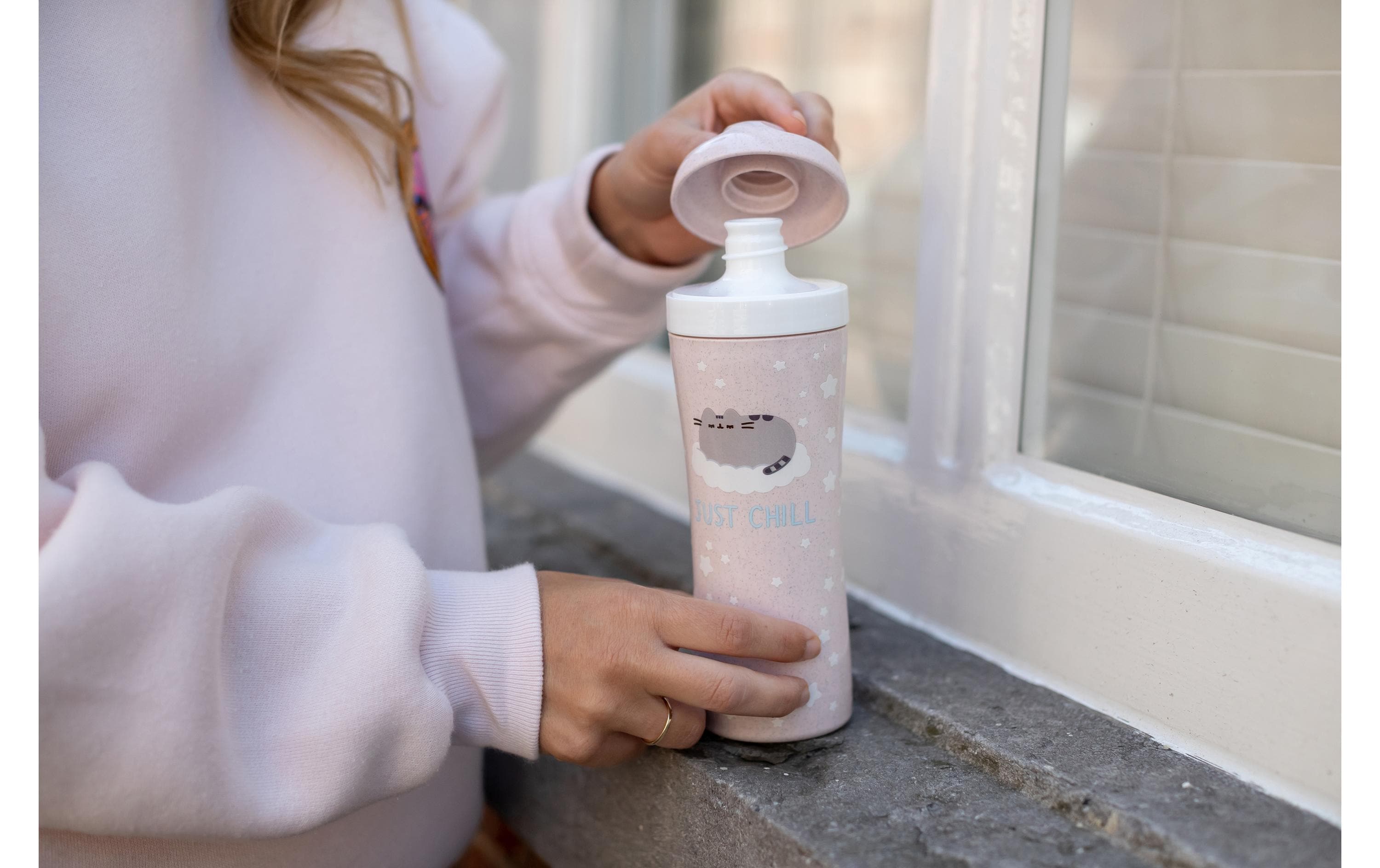 Koziol Trinkflasche 425ml OASE Pusheen