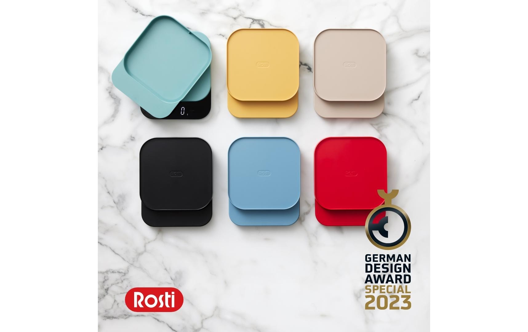 container, quadratisch, gestapelt, bunt, Waage, divisible trays, stapelbare, farbenfroh, kühlschrank?, designpreis, tires, skalen, bunte quadrate, küchenwaage, Rotti marke vorhanden, Schneidebrett, Küchenwaage, Messunterlage, Farbiges Set, Rostis Design