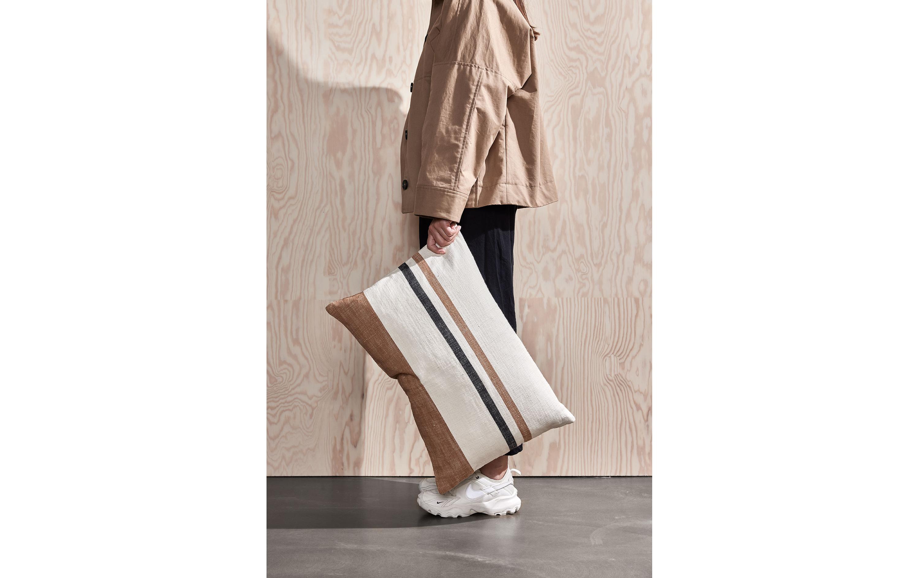 OYOY Kissen Sofuto Cushion Long Offwhite