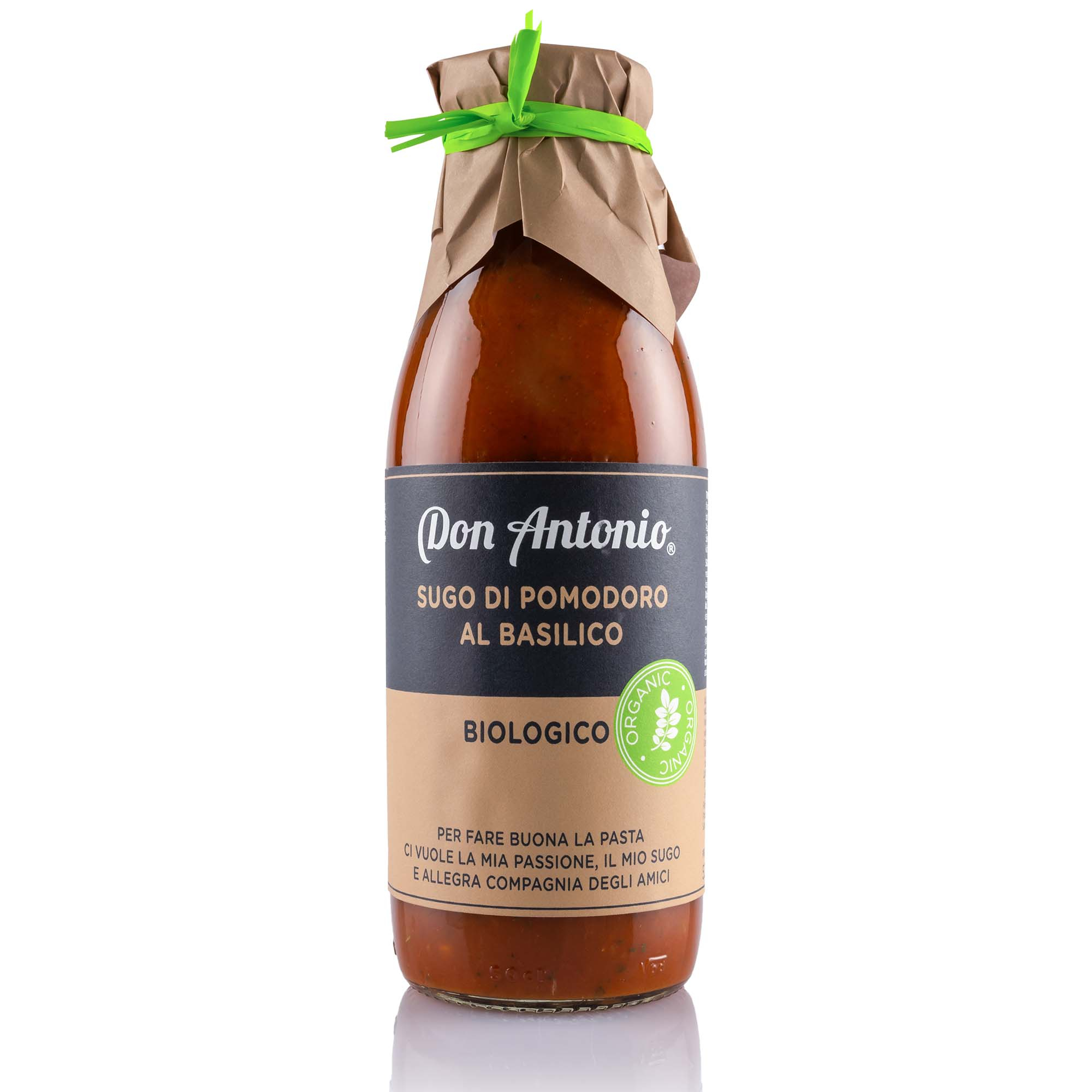 Bio Organic Sugo di pomodoro al Basilico, 520g Bio Organic Sugo di pomodoro al Basilico, 520g