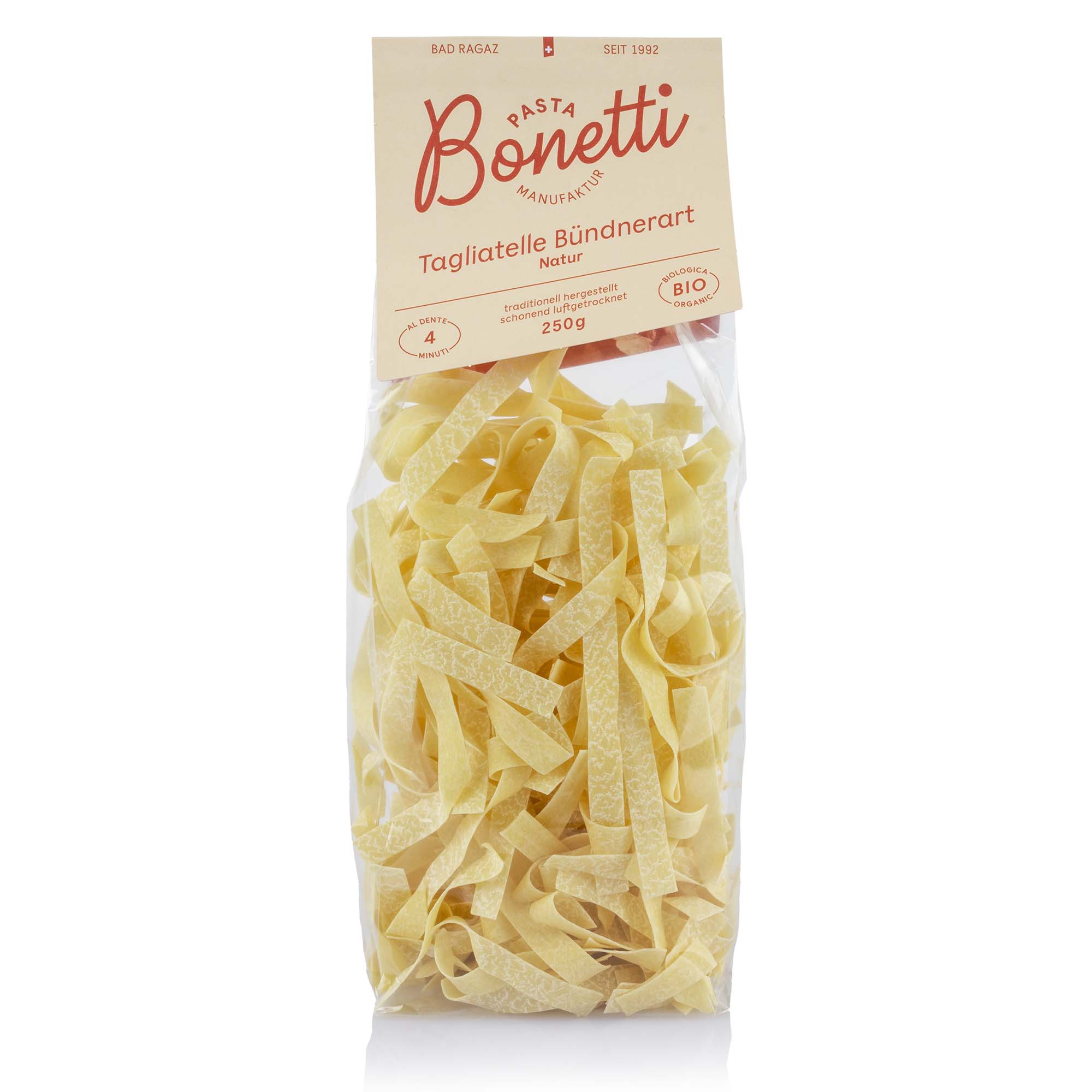 Bio Tagliatelle Bündnerart Natur, 250g