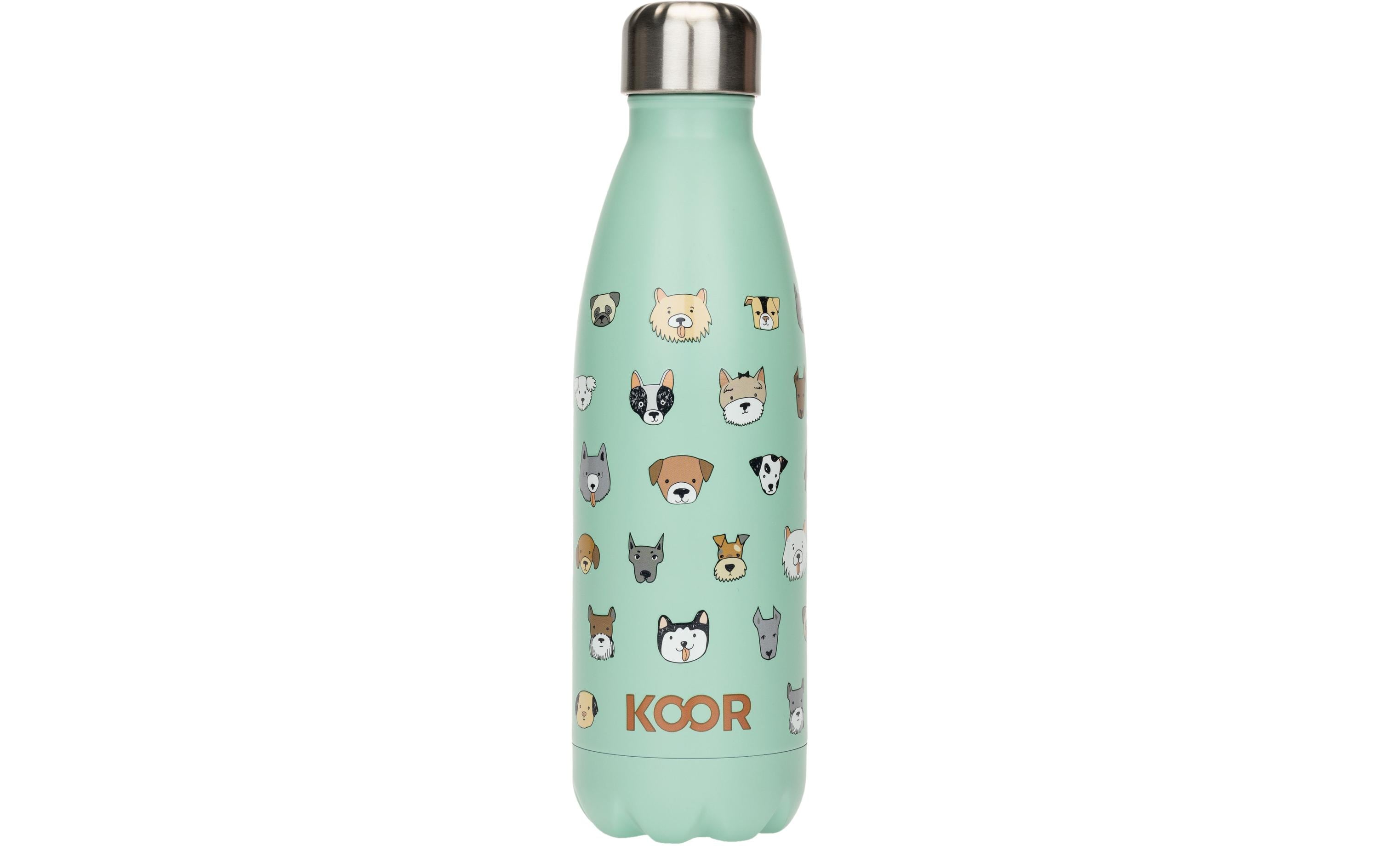 KOOR Flasche Thermo 500ml Dog Faces