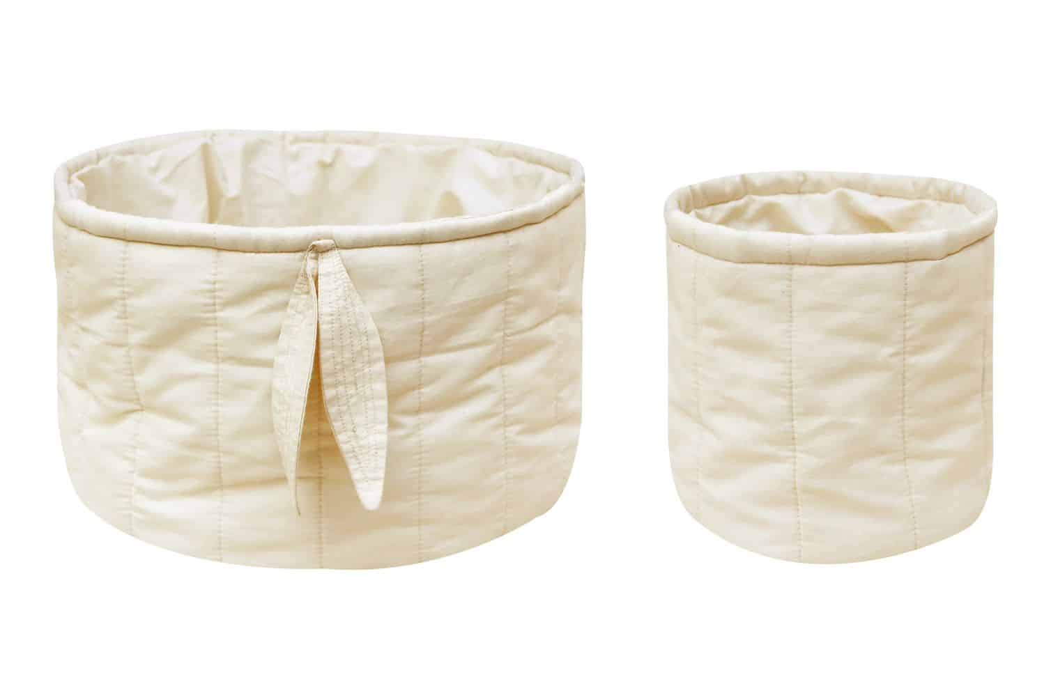 Quilted baskets (2er Set) - Bambie Natural