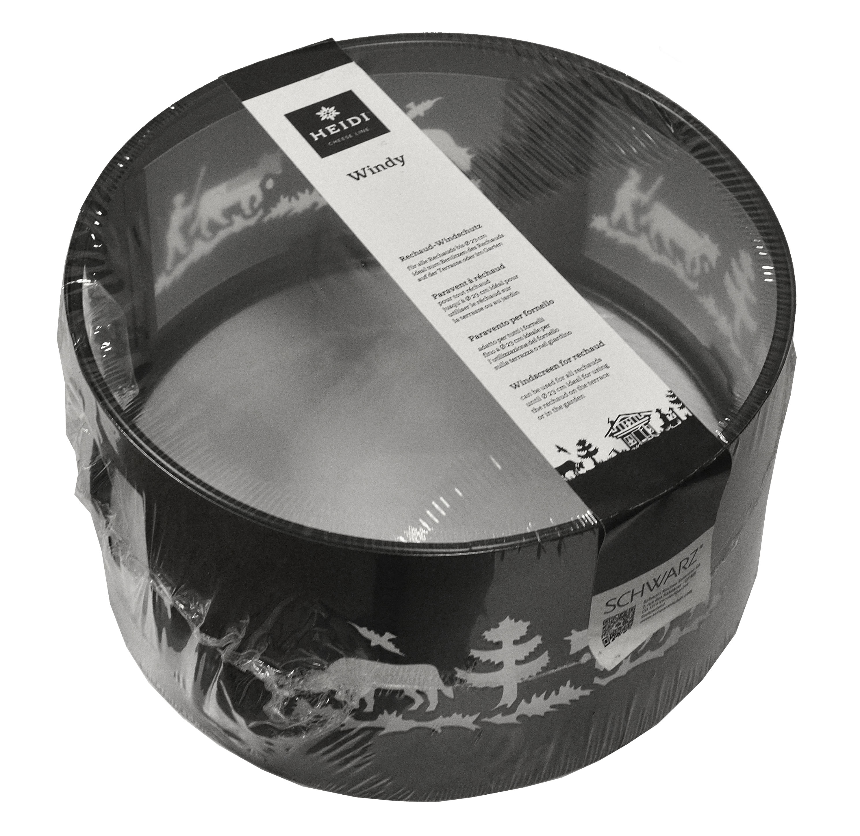 Alpes Windschutz Rechaud weiss bis Ø 23 cm Alpes Windschutz Rechaud weiss bis Ø 23 cm