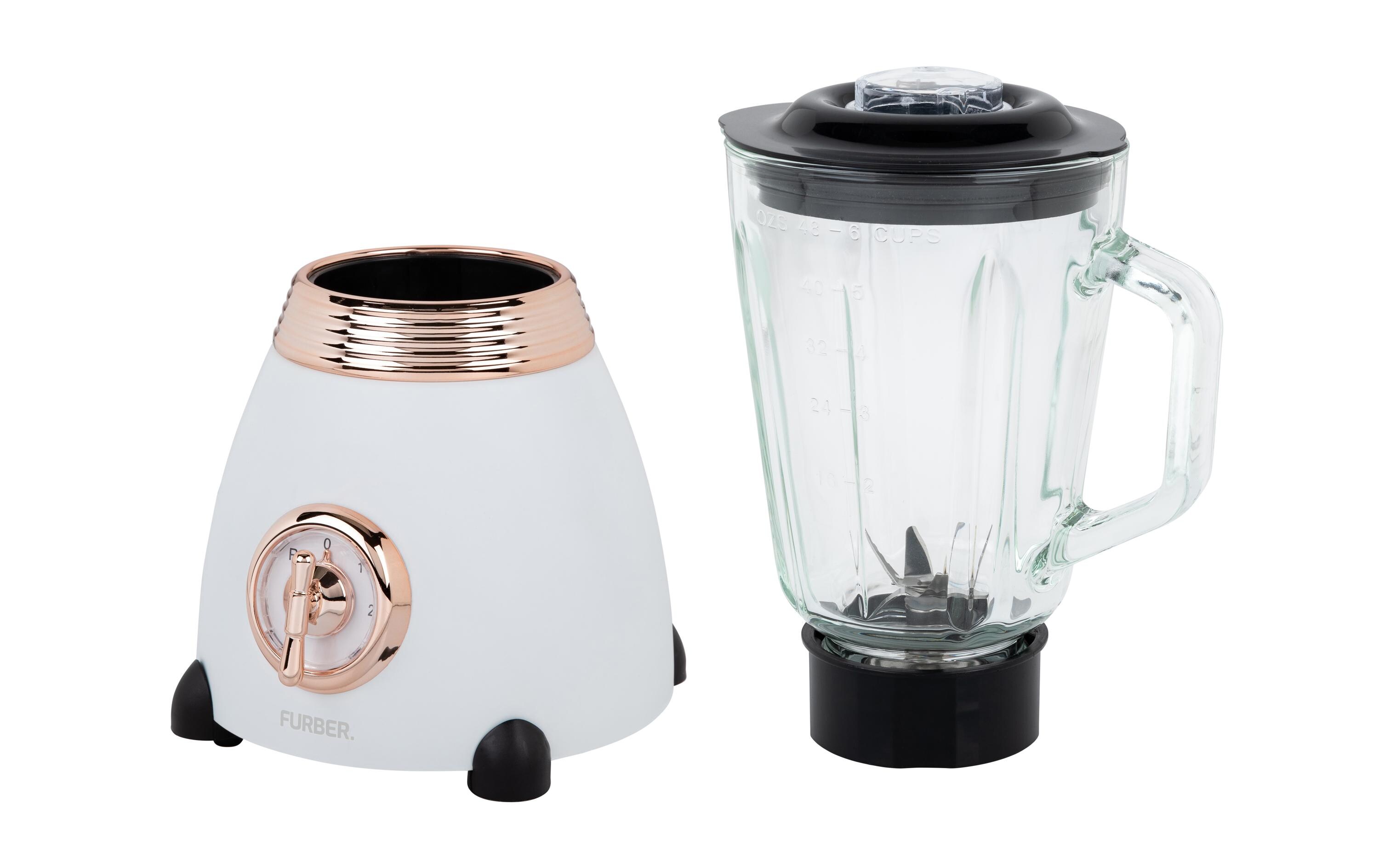 FURBER Set Wasserk-Toaster-Standmix Weiss