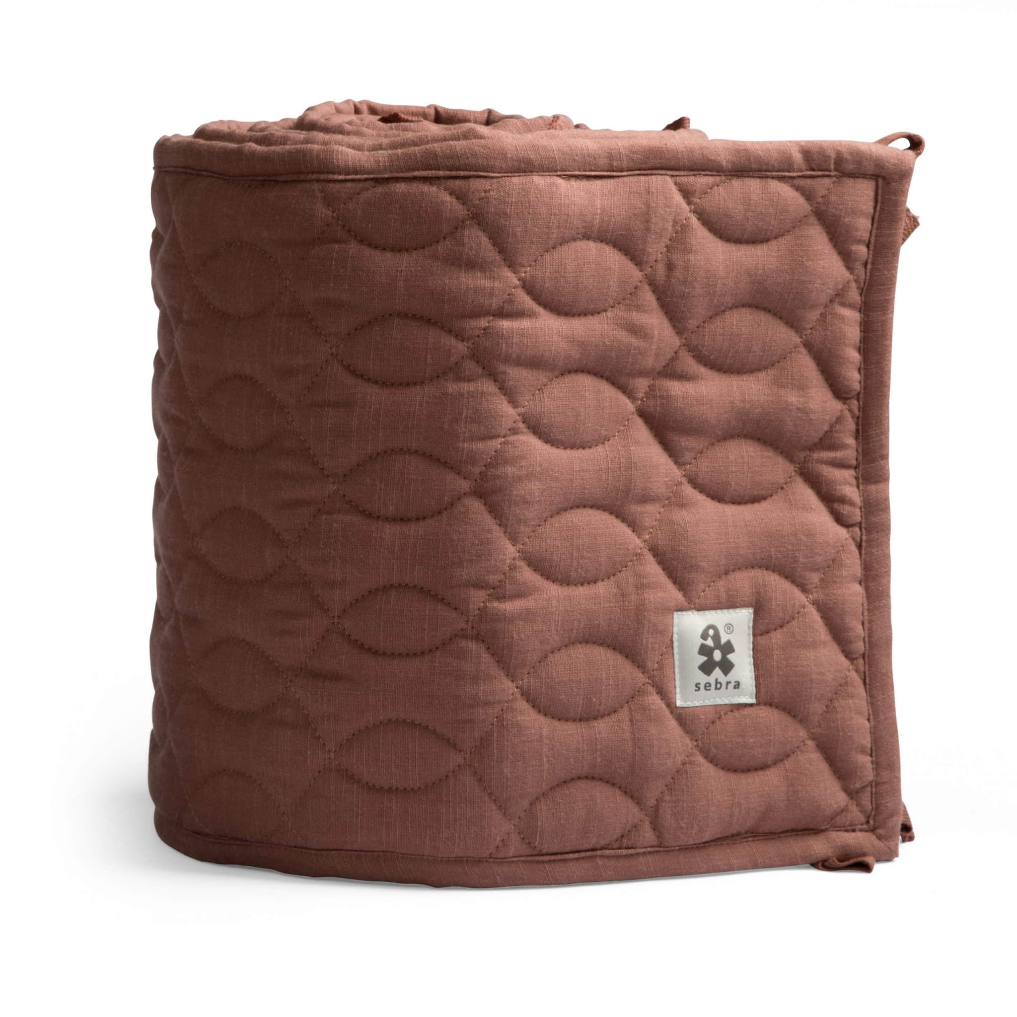 Gestepptes Bettnestchen, burgundy red Gestepptes Bettnestchen, burgundy red