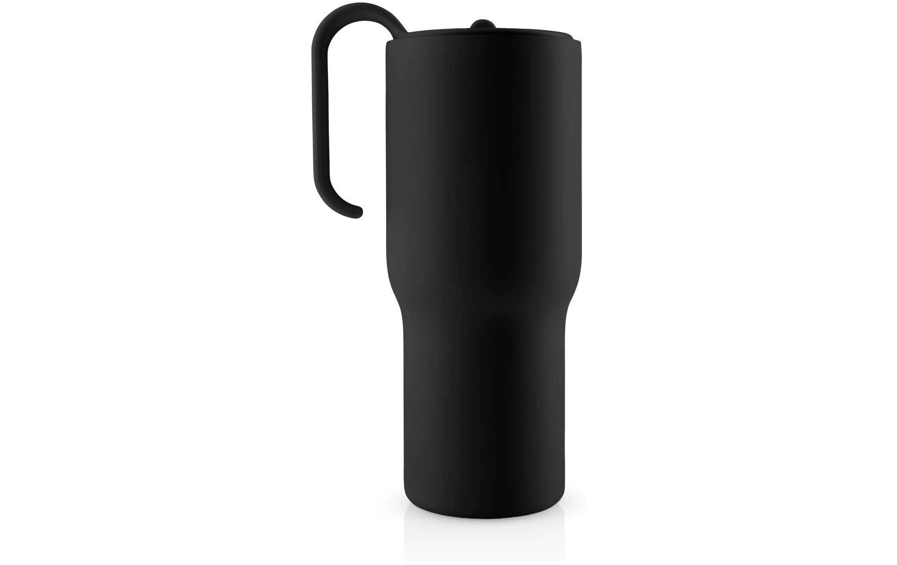 Kaffeekanne, Thermobecher, Schwarz, Material: Metall?, Langhalsbecher