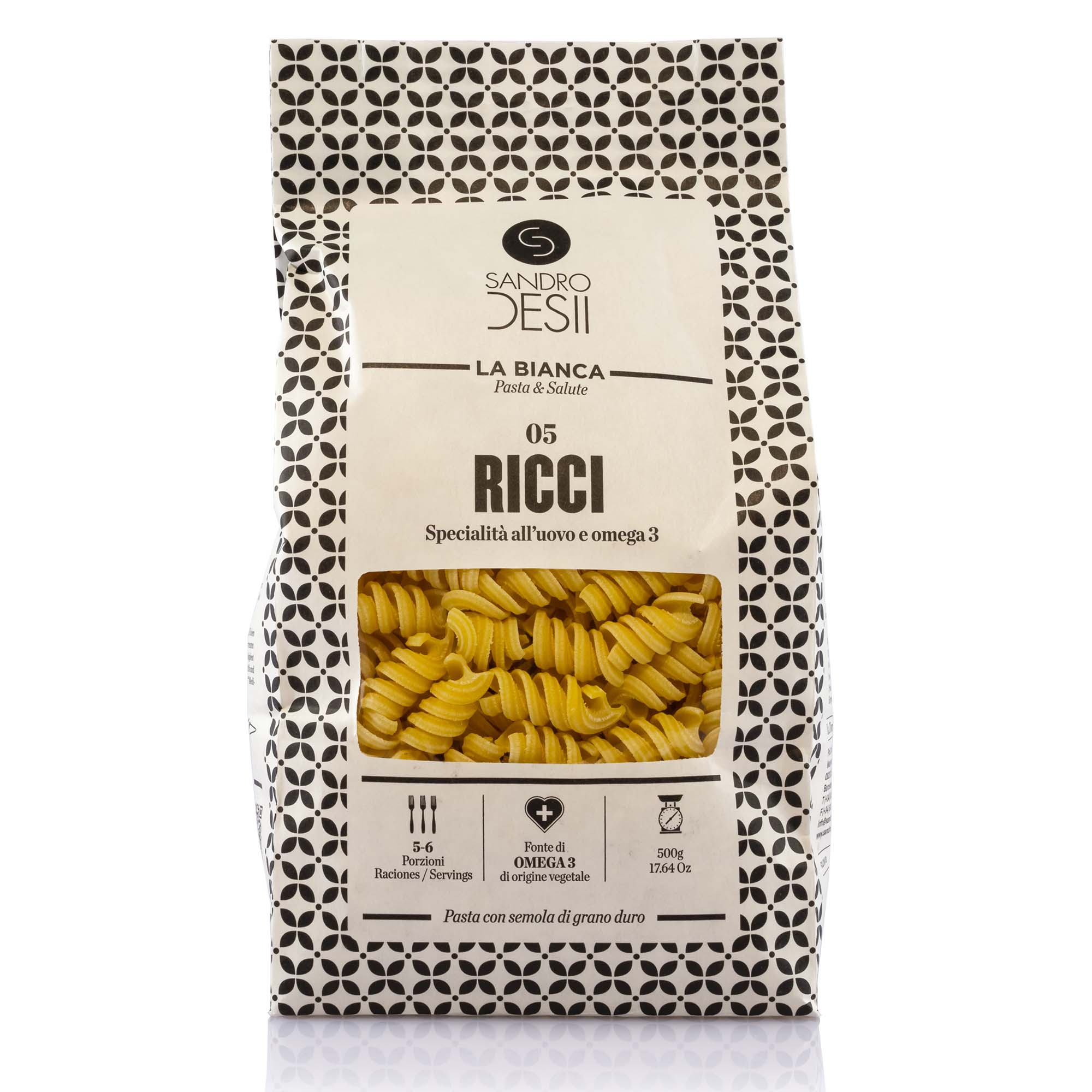 Fusilli Pasta Ricci, 500g