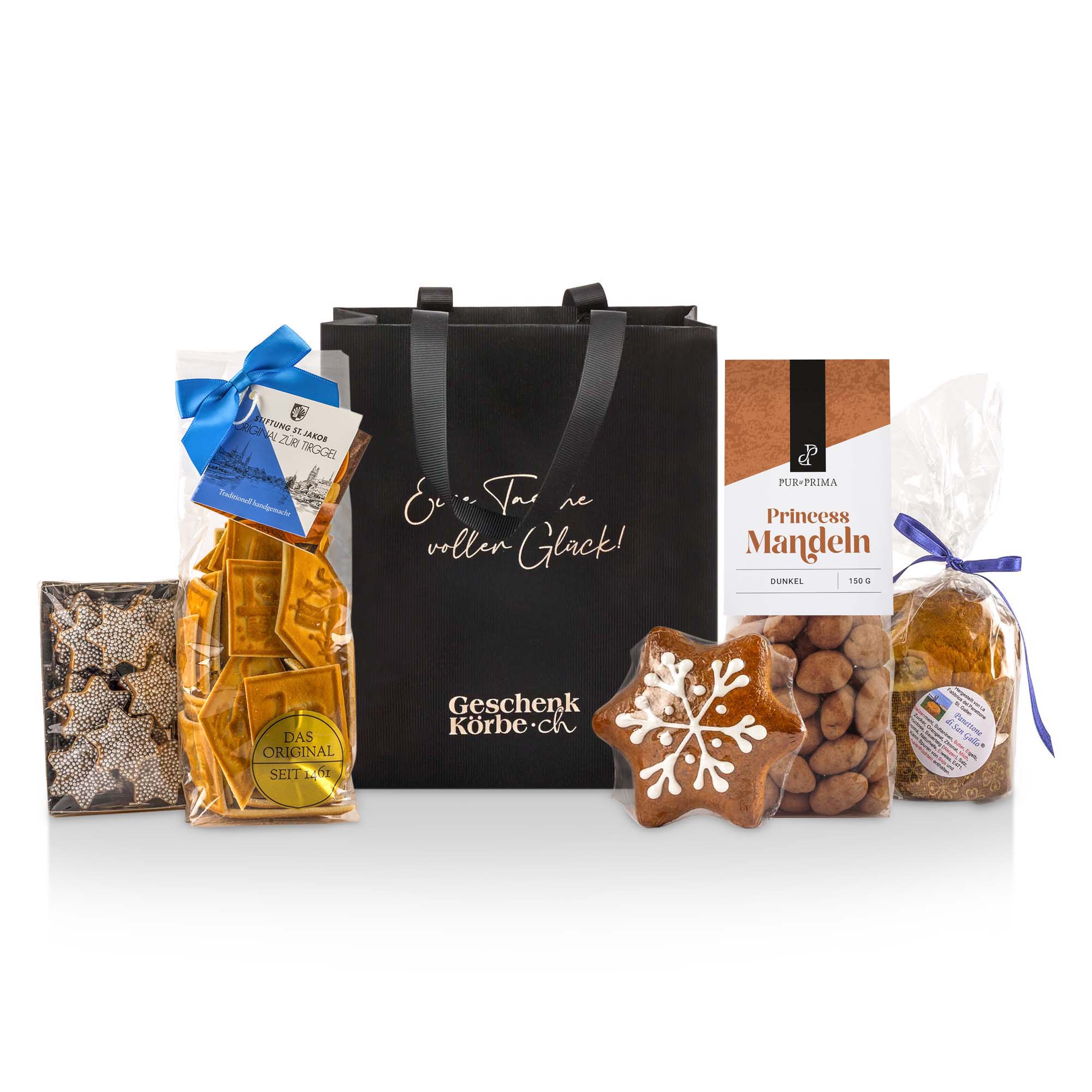 Geschenktasche Weihnachten "Tirgel" Tasche, Essen, Süßigkeiten