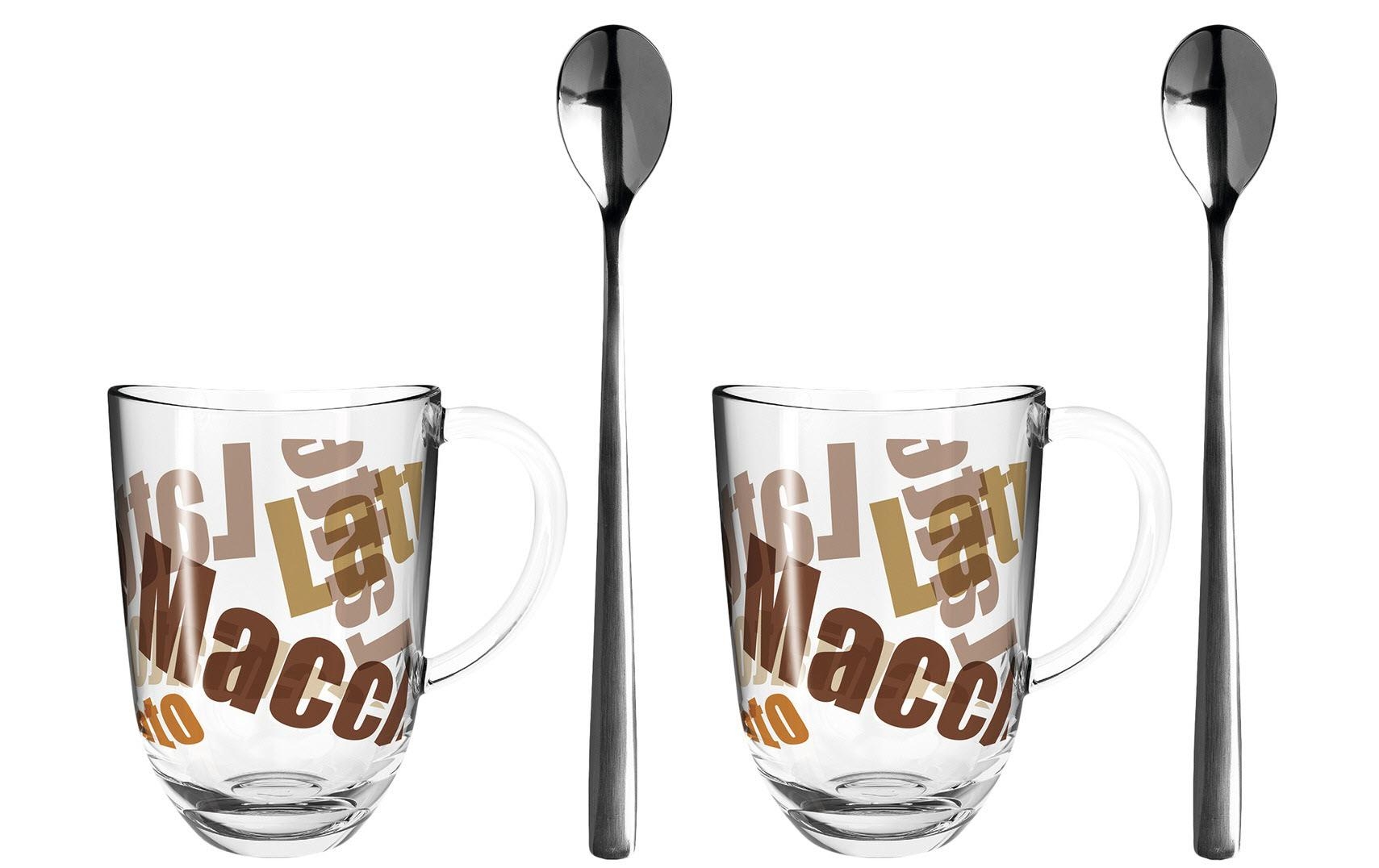 Besteck, Löffel, Tasse, Glas, Gabel