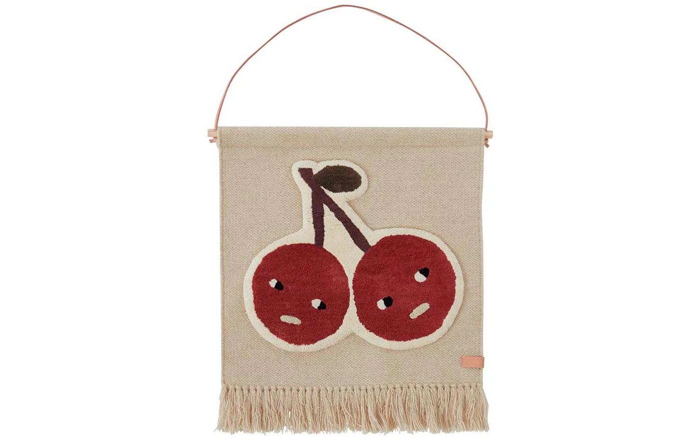 OYOY Wandteppich Cherry