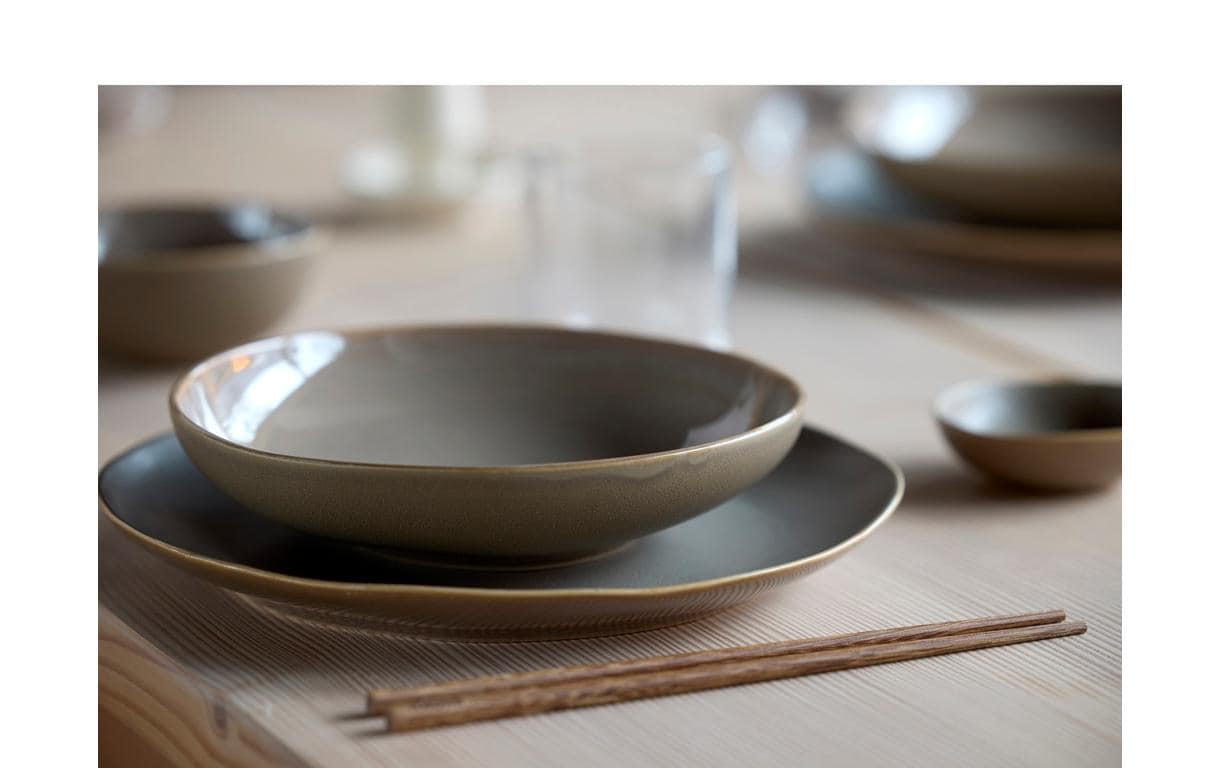 Villa Collection Schale Shoku 23 cm Schale, Suppenschüssel, Essstäbchen, Essen, Teller
