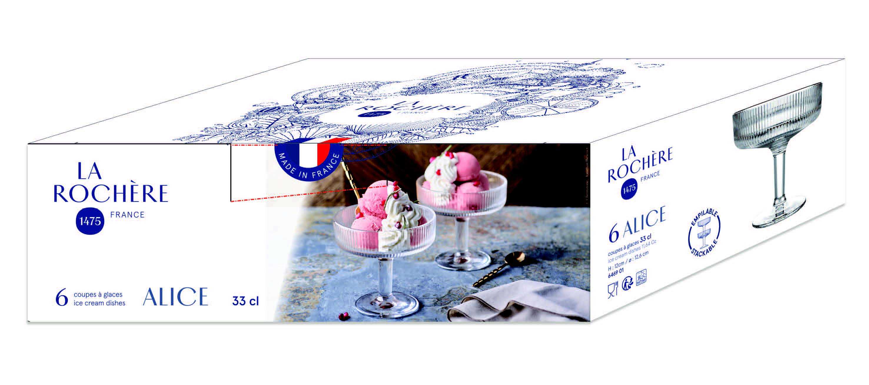 ALICE Coupglas Set à 6 Stück ALICE Coupglas Set à 6 Stück