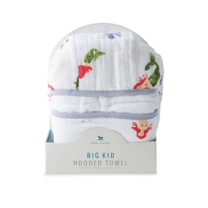 Big Kid Hooded Towel -  Mermaid