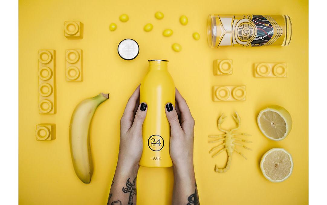 24Bottles Trinkflasche Urban 500ml Taxi Yel