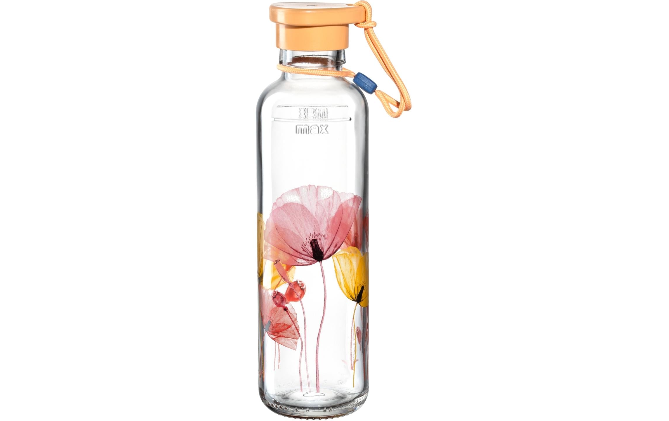 Leonardo Trinkflasche Flower 0.5l apricot