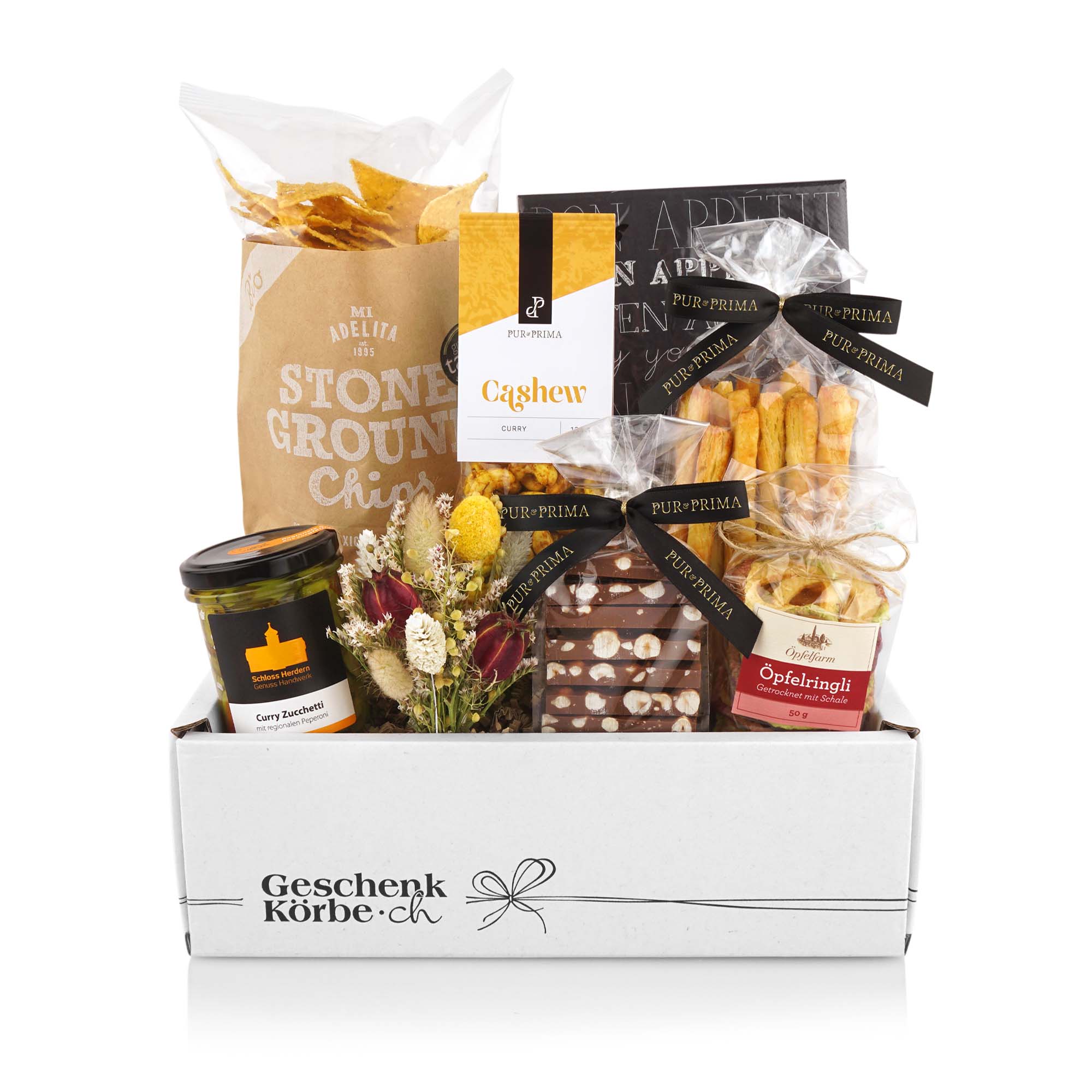 Geschenkkorb "Helvetia" Essen, Imbiss