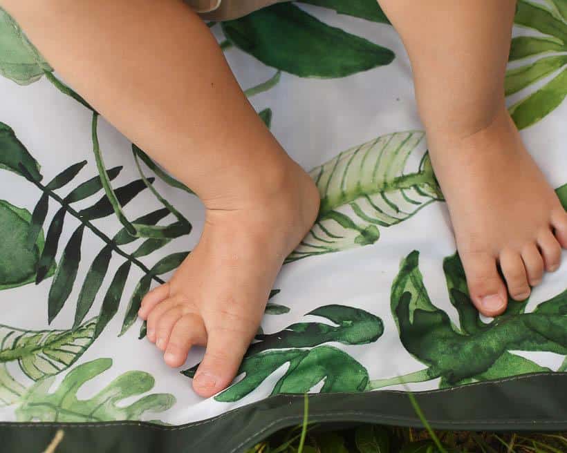 Outdoor Blanket - Tropical Leaf