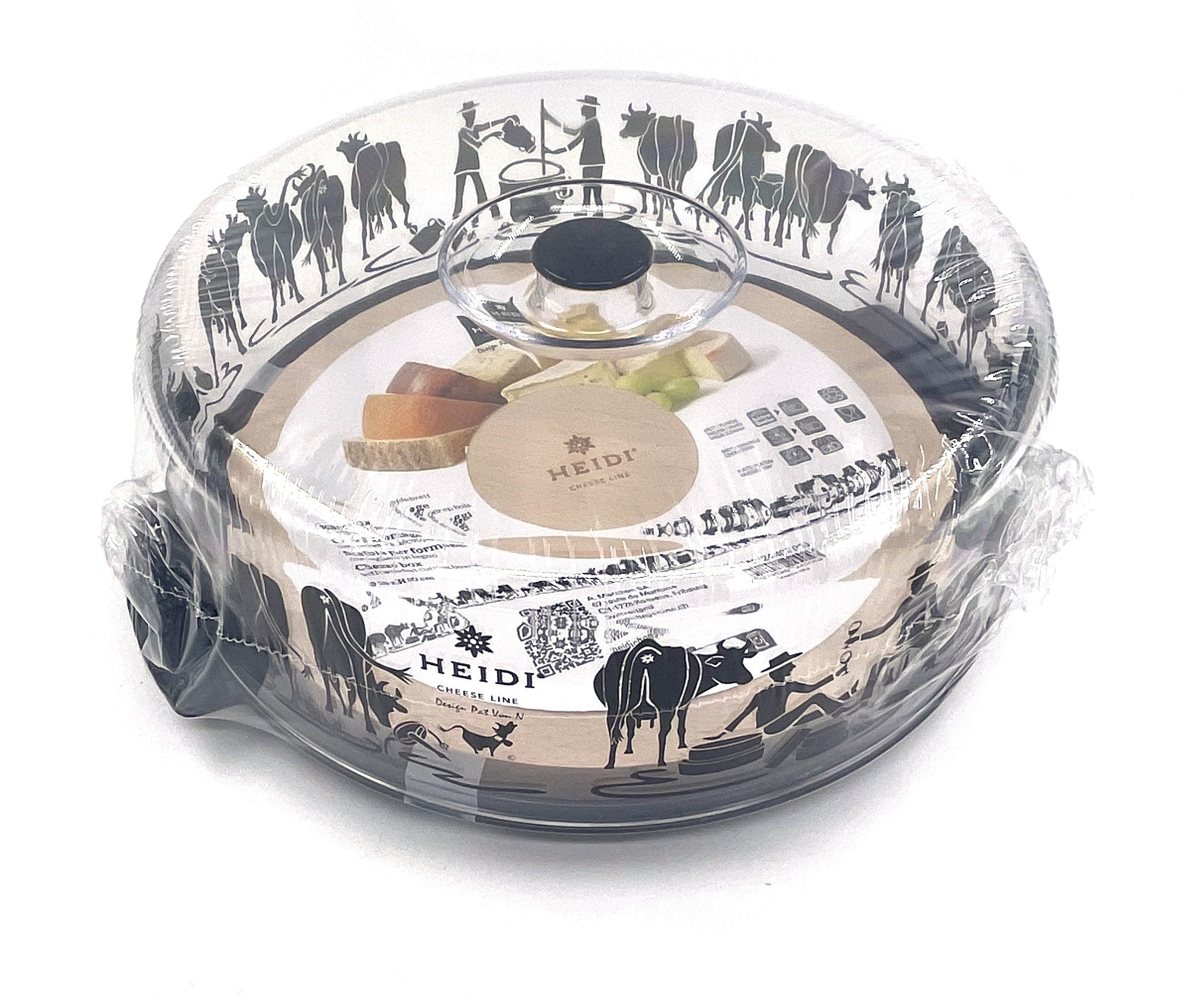 ALPES Käsebox ø26 cm, schwarz ALPES Käsebox ø26 cm, schwarz