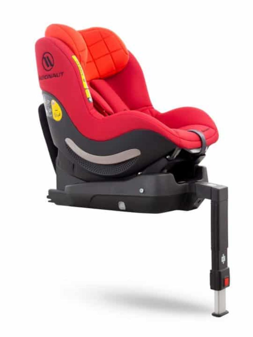 Autokindersitz, Kinderautositz, Rot, Verstellbare Basis, Sitztückenkissen