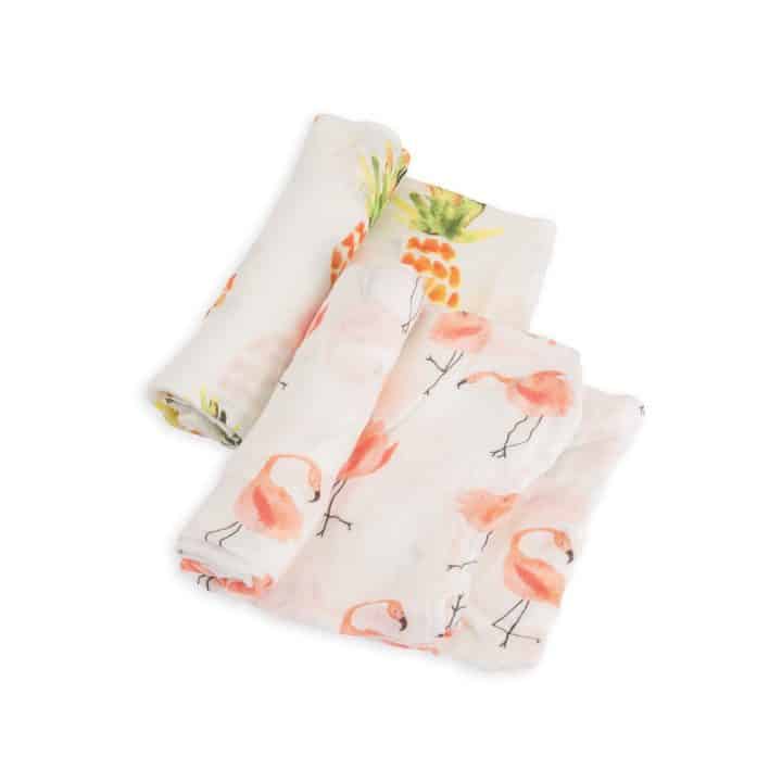 Deluxe Muslin Swaddle 2 Pack - Pink Ladies