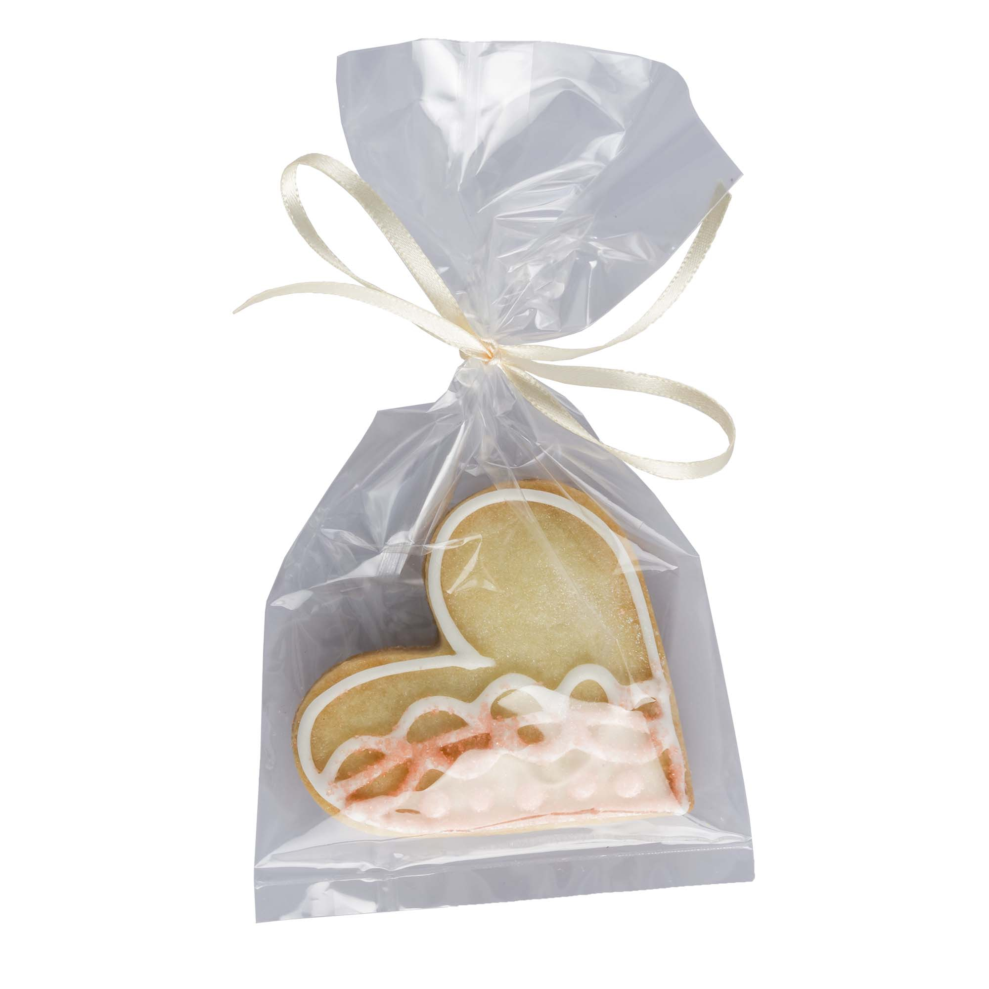 Cookie Herz mit Streussel dekoriert, 18g