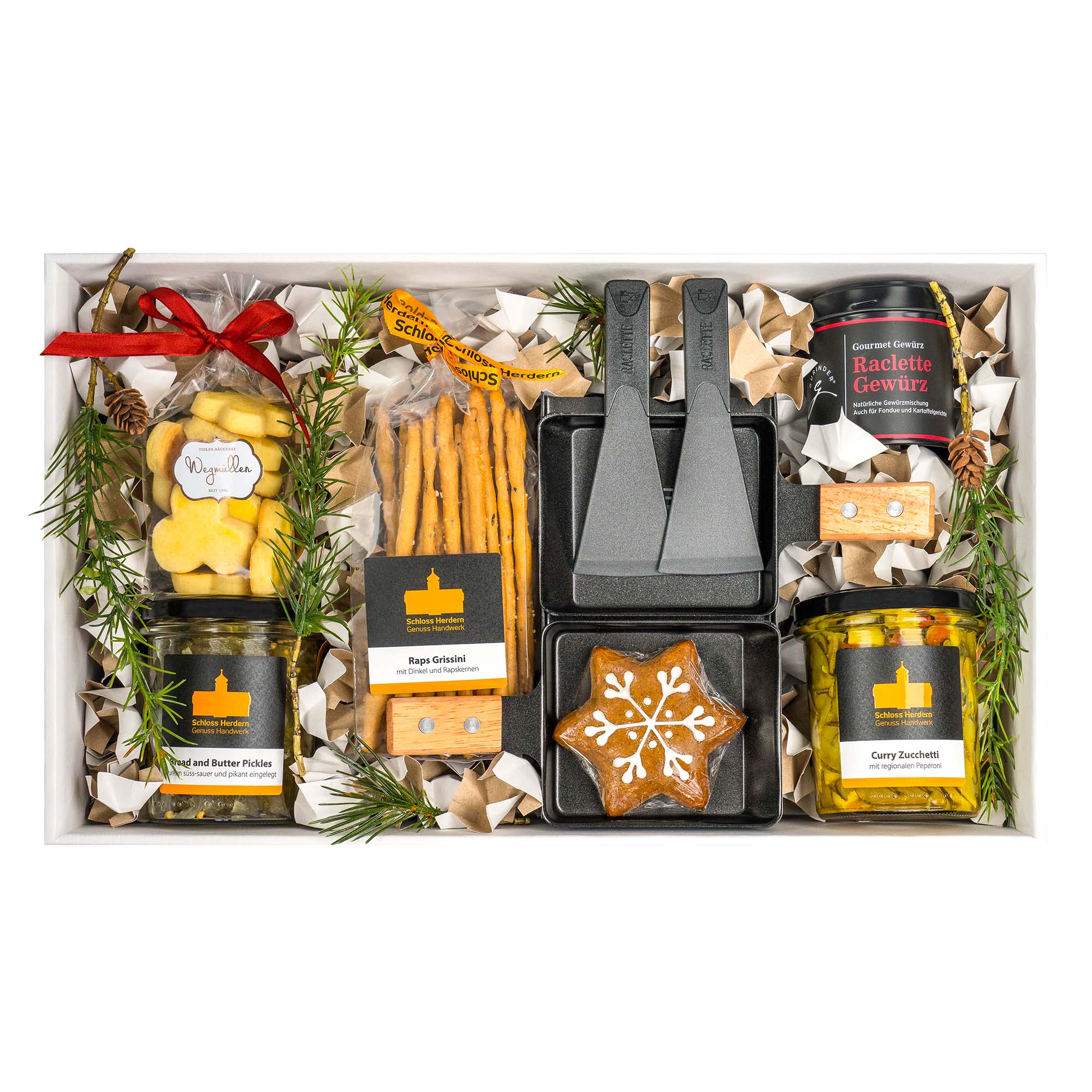 Geschenkkorb "Raclette For Two"